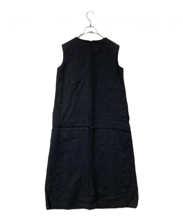 中古・古着通販】23区 (ニジュウサンク) リネンノースリーブワンピース