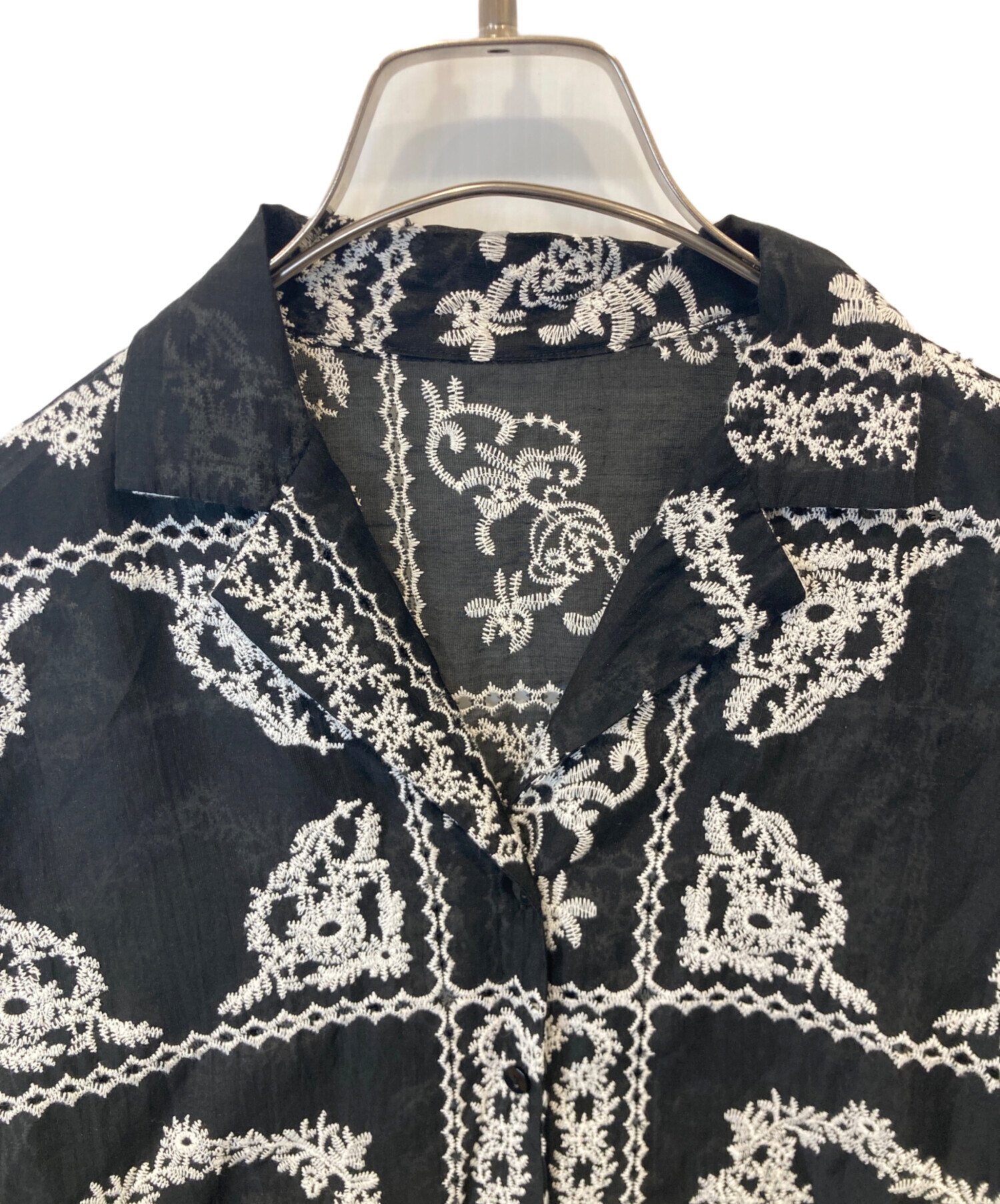 OHOTORO Eyelet Lace Blouse 【公式通販】