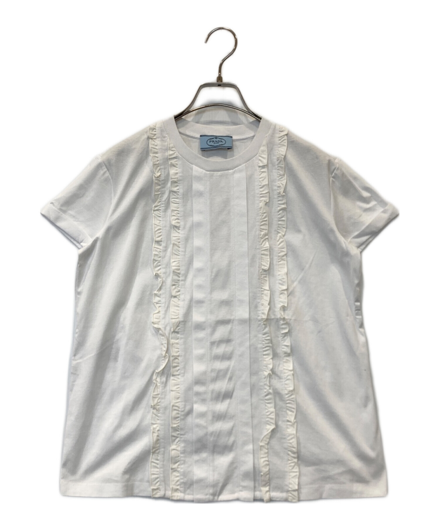 中古・古着通販】PRADA (プラダ) フリルカットソー 35894M R181