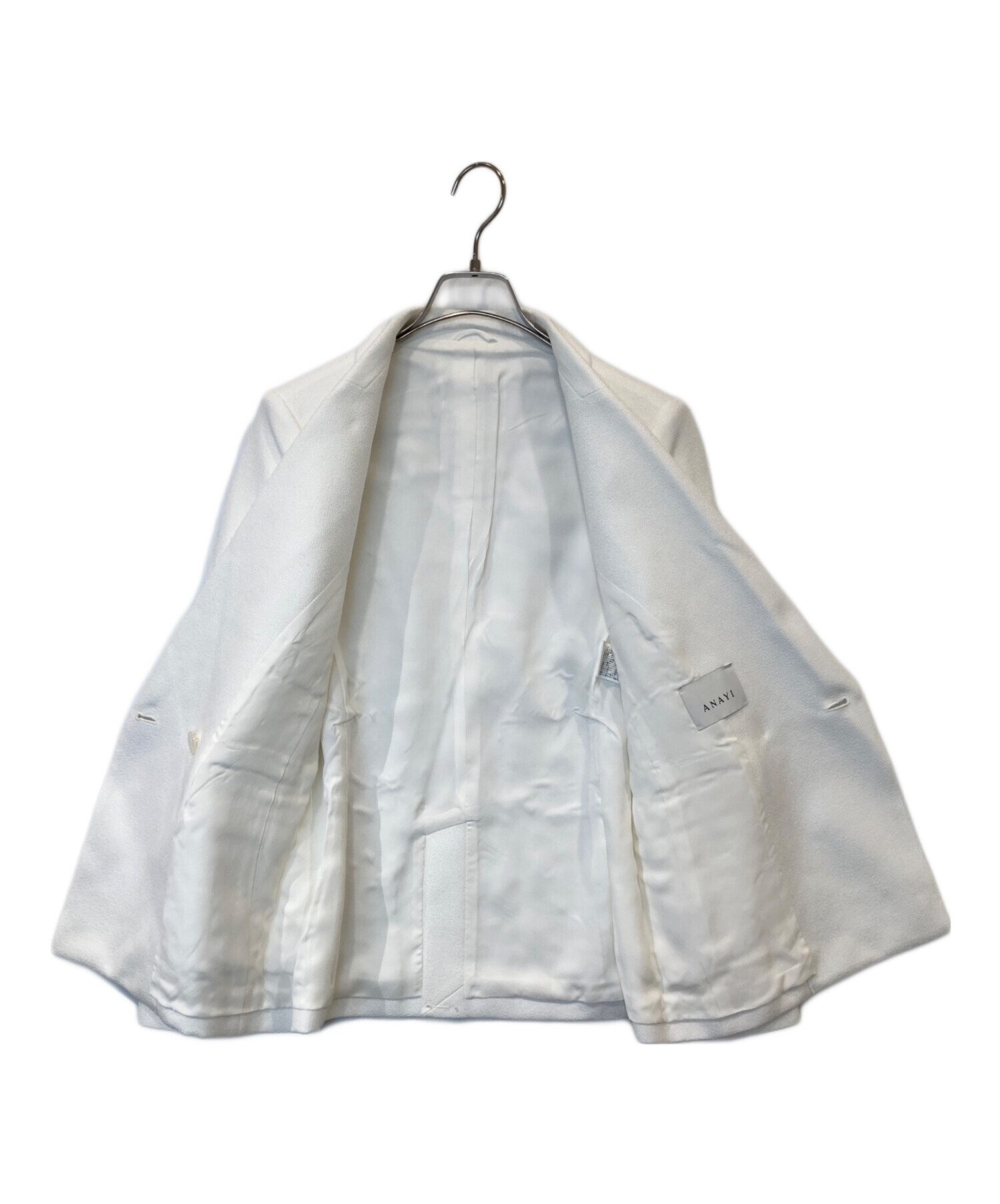 中古・古着通販】ANAYI (アナイ) バスケットツイードダブルジャケット