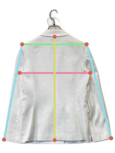 中古・古着通販】ANAYI (アナイ) バスケットツイードダブルジャケット