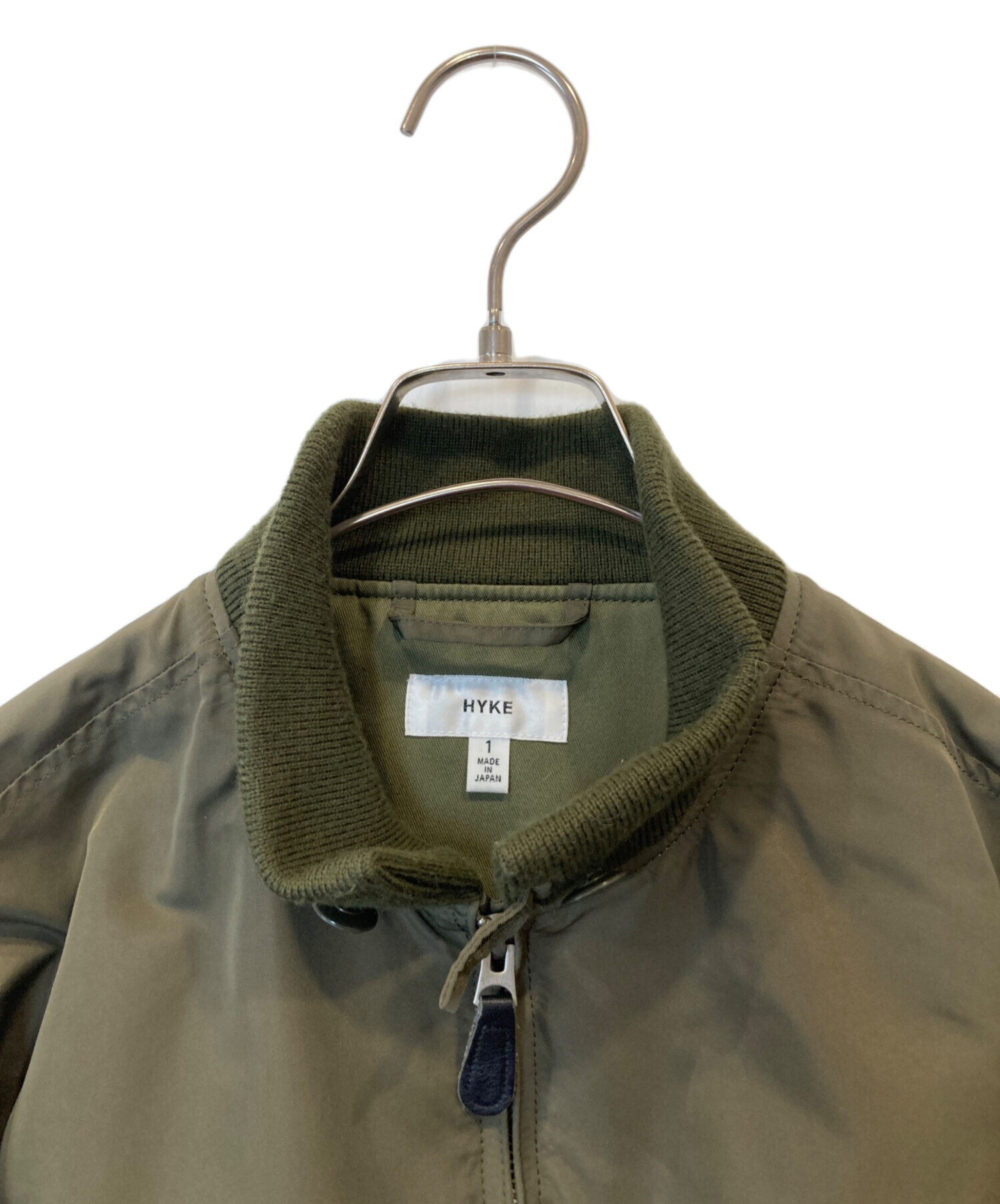 中古・古着通販】HYKE (ハイク) WEP G-8 TYPE JACKET 161-17073 カーキ
