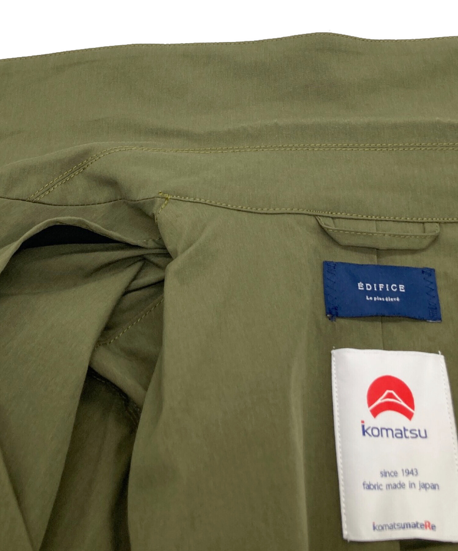 中古・古着通販】EDIFICE (エディフィス) KOMATSU STRETCH ステン