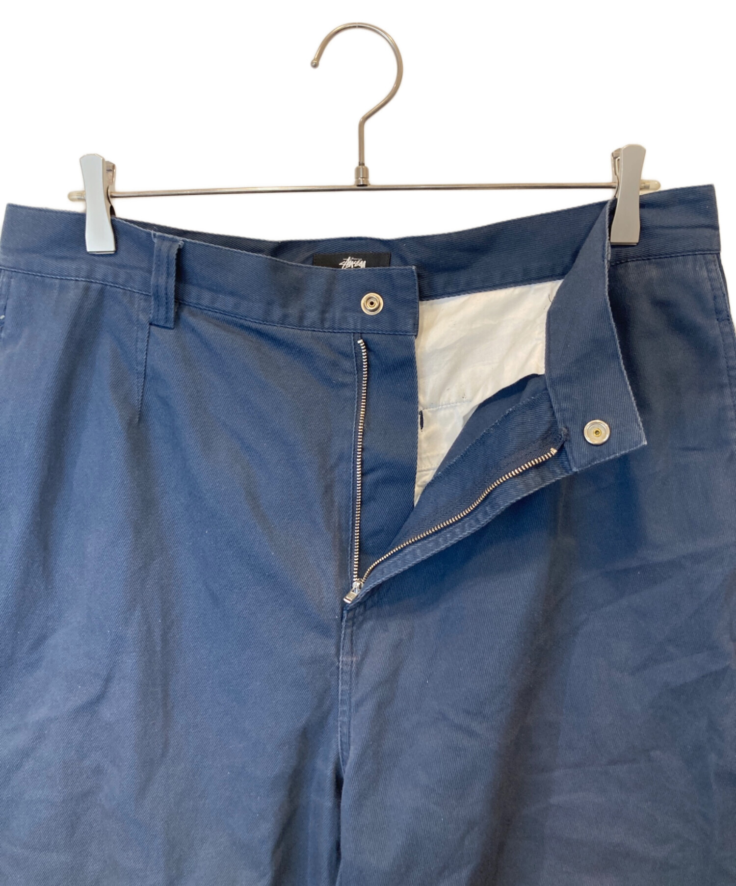 中古・古着通販】stussy (ステューシー) ワークパンツ ネイビー サイズ