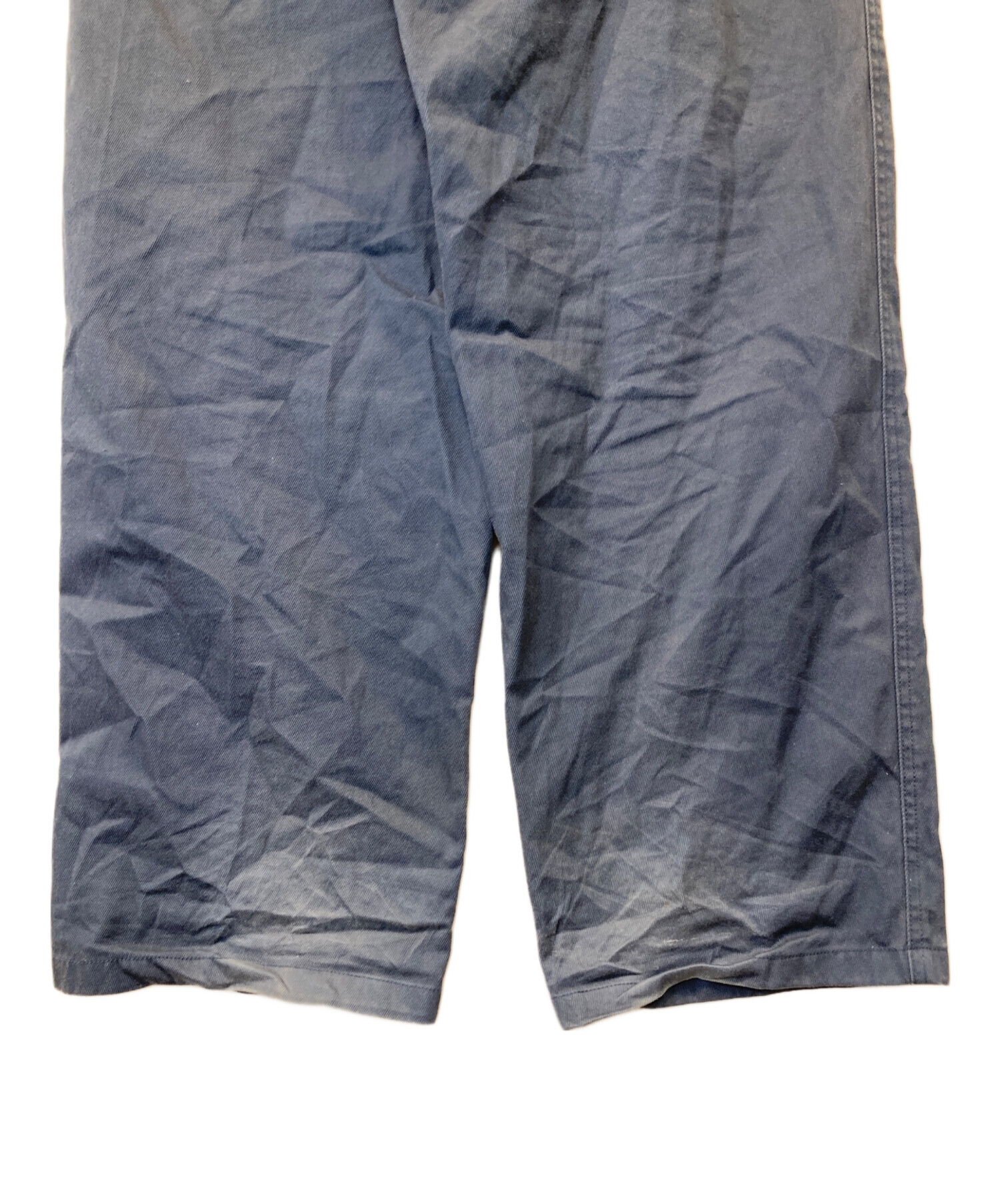 中古・古着通販】stussy (ステューシー) ワークパンツ ネイビー サイズ 