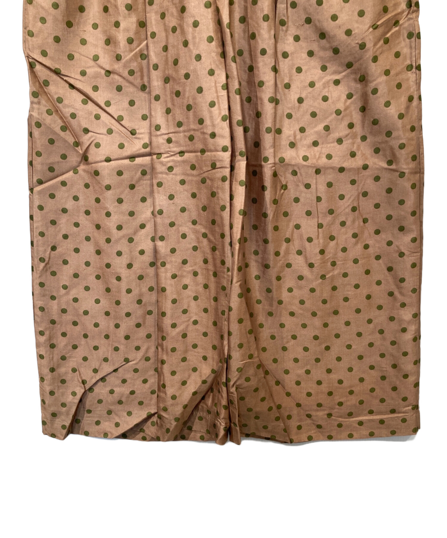 中古・古着通販】BUNON (ブノン) Tuck Pants / シルクドットイージー 