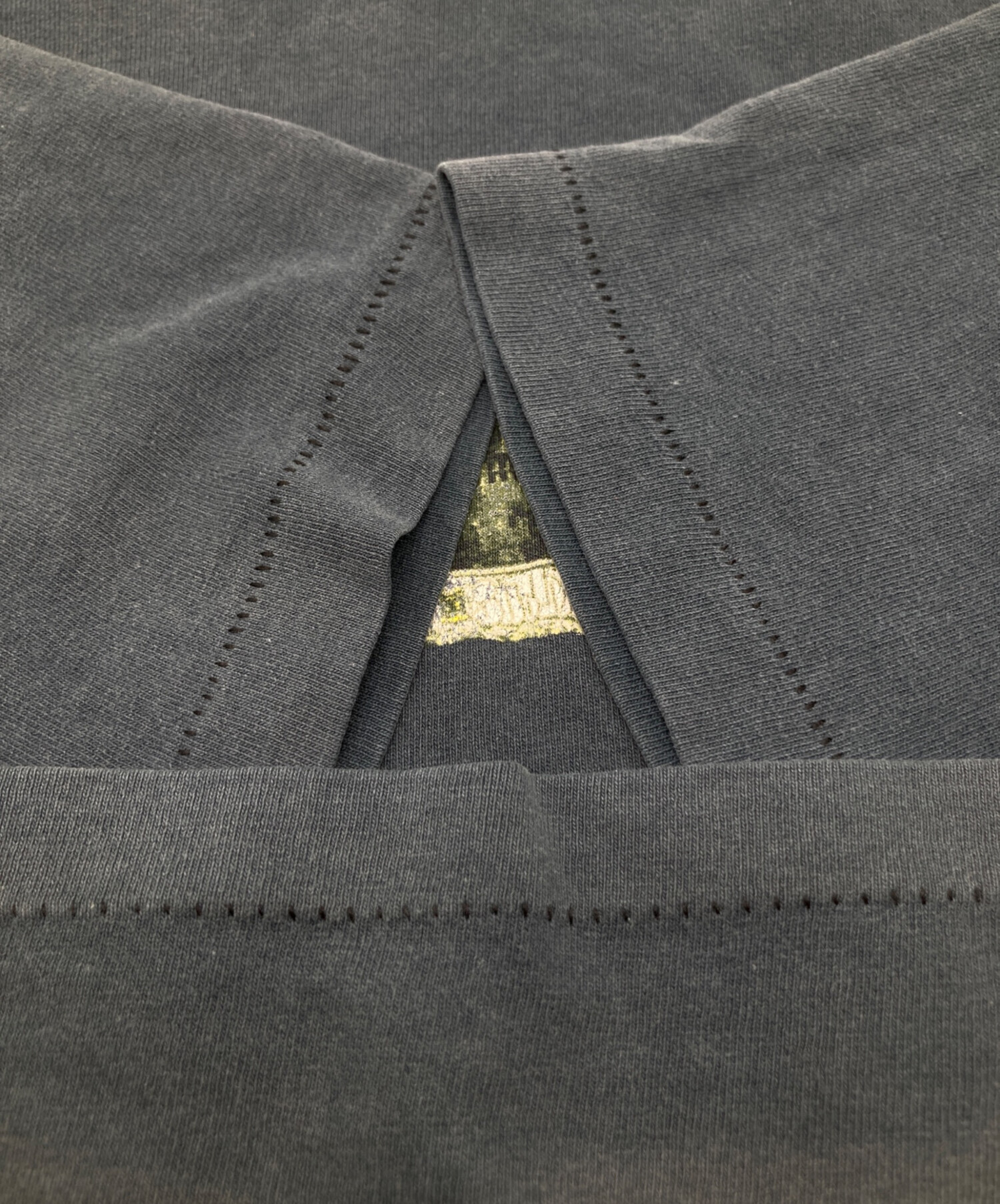 中古・古着通販】stussy (ステューシー) プリントTシャツ ネイビー 