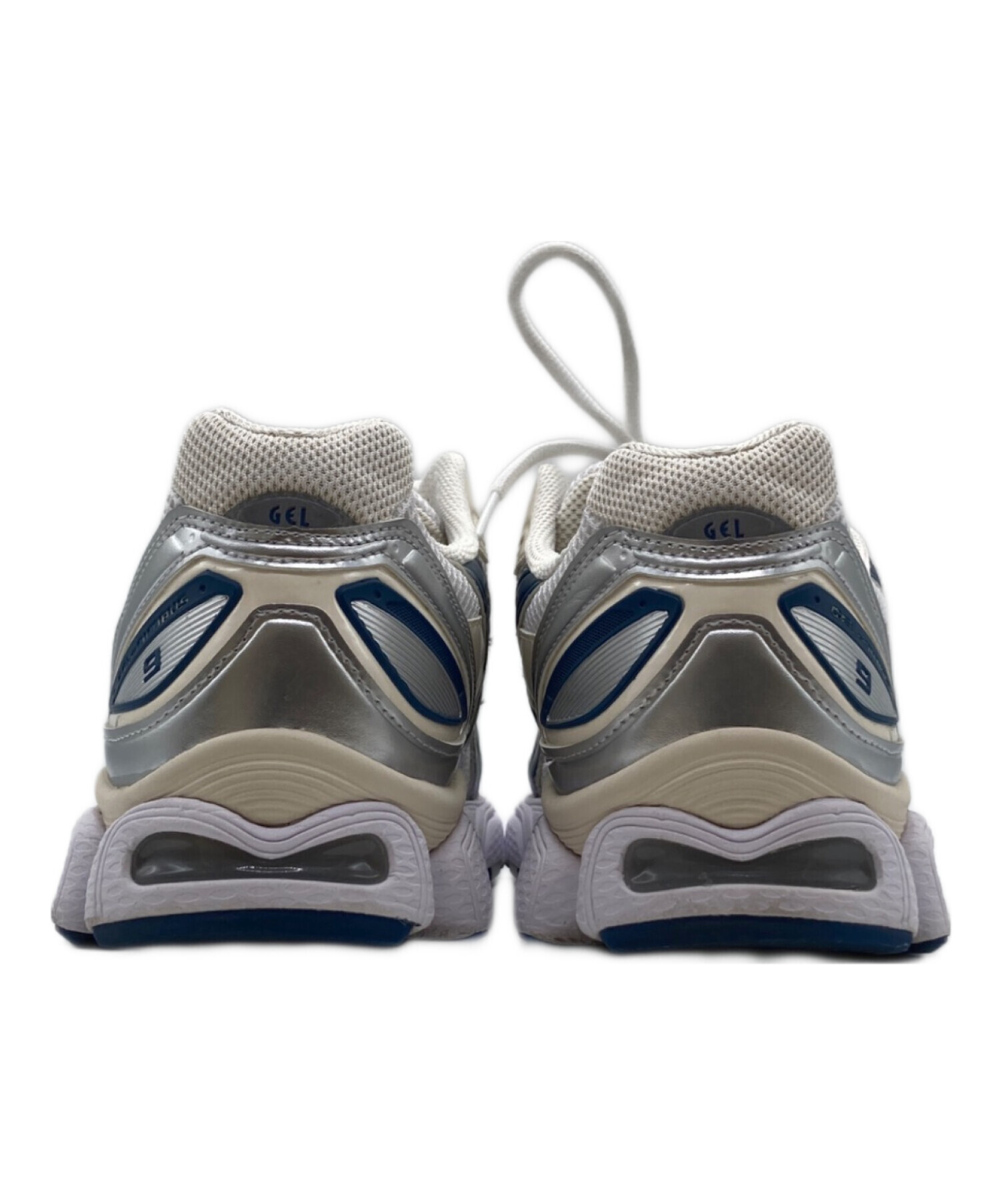 中古・古着通販】asics (アシックス) GEL-NIMBUS 9 1202A278 シルバー 