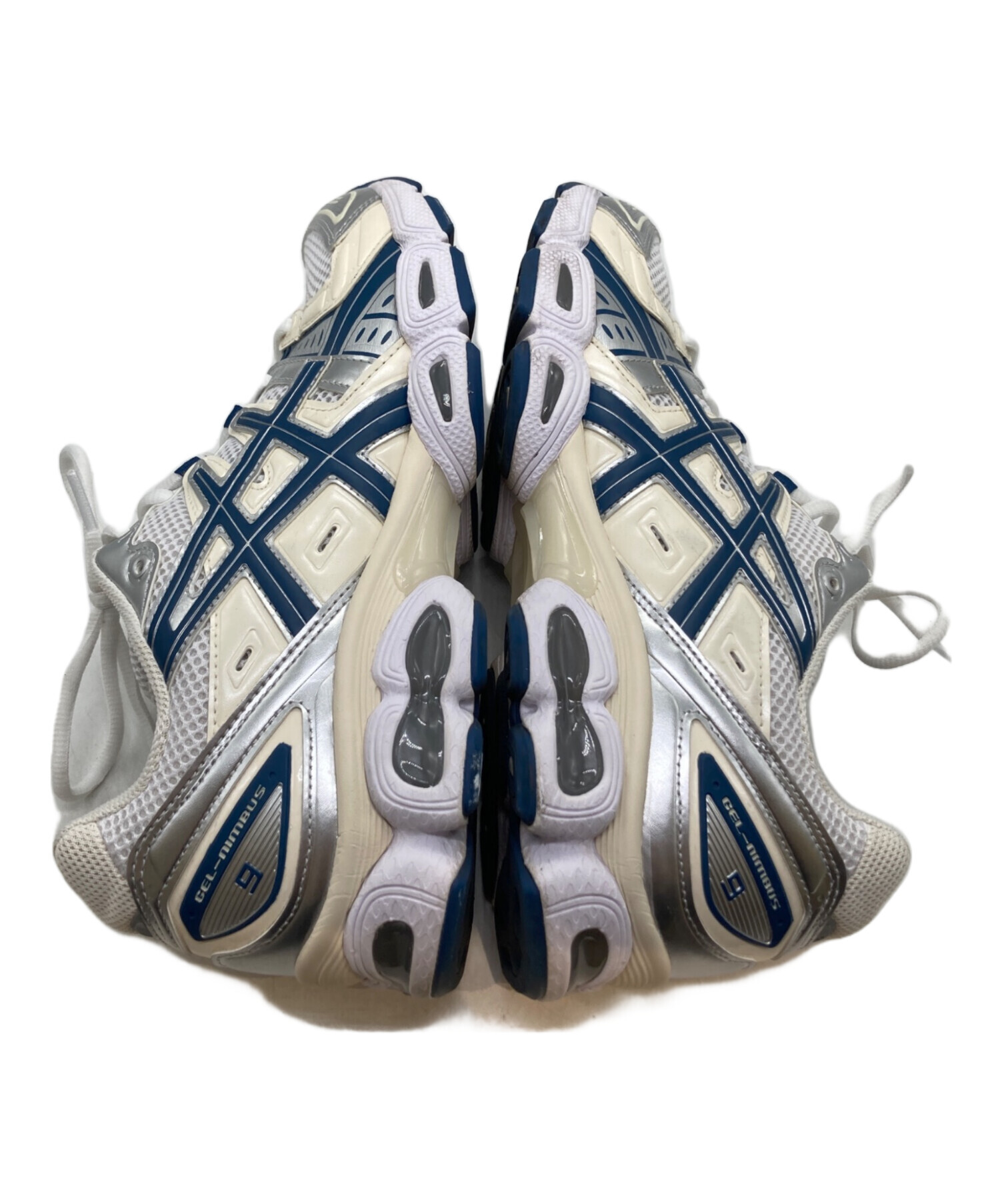 中古・古着通販】asics (アシックス) GEL-NIMBUS 9 1202A278 シルバー 