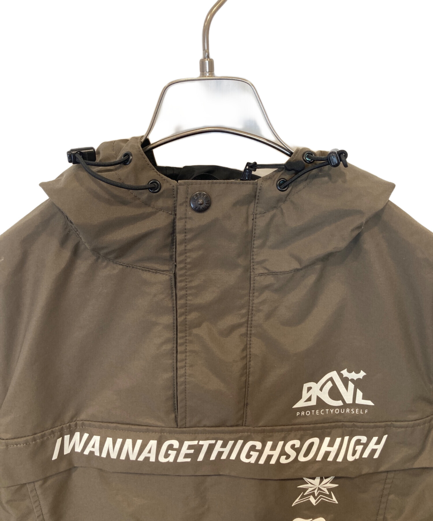 中古・古着通販】BACK CHANNEL (バックチャンネル) アノラックパーカー 