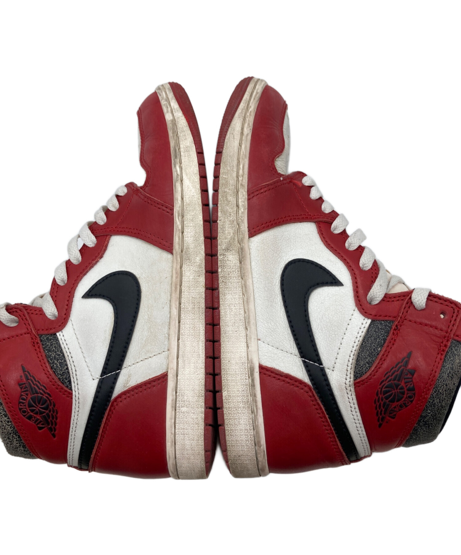 中古品！NIKE JORDAN1 Chicago HI 付属品、専用箱ナシ！ NIKE（ナイキ） Air Jordan 1 High OG 