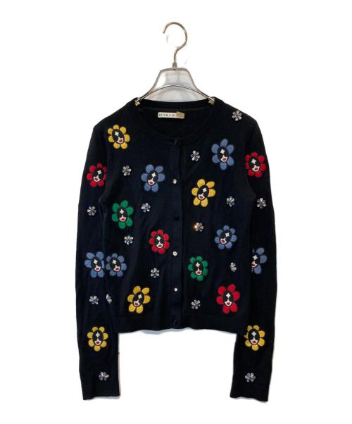 美品　alice + olivia サングラス柄　カーディガン 美品 alice + olivia サングラス柄 カーディガン
