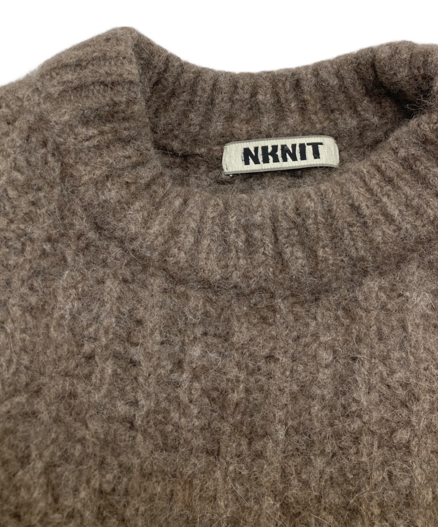 中古・古着通販】NKNIT (ンニット) ヤクニットセーター NKNIT21AW-08