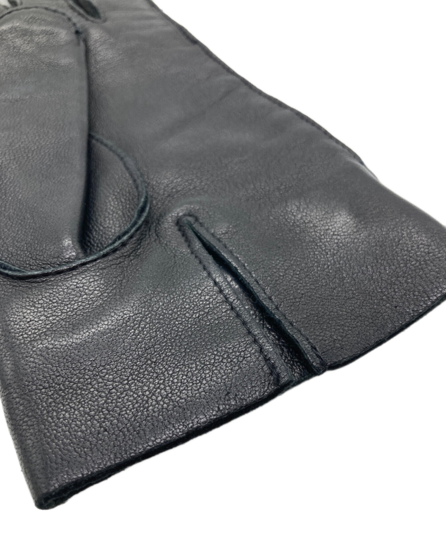 中古・古着通販】GUCCI (グッチ) ホースビット付レザーグローブ