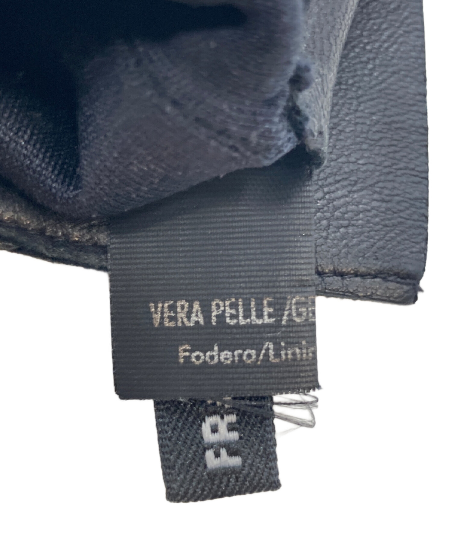 中古・古着通販】GUCCI (グッチ) ホースビット付レザーグローブ