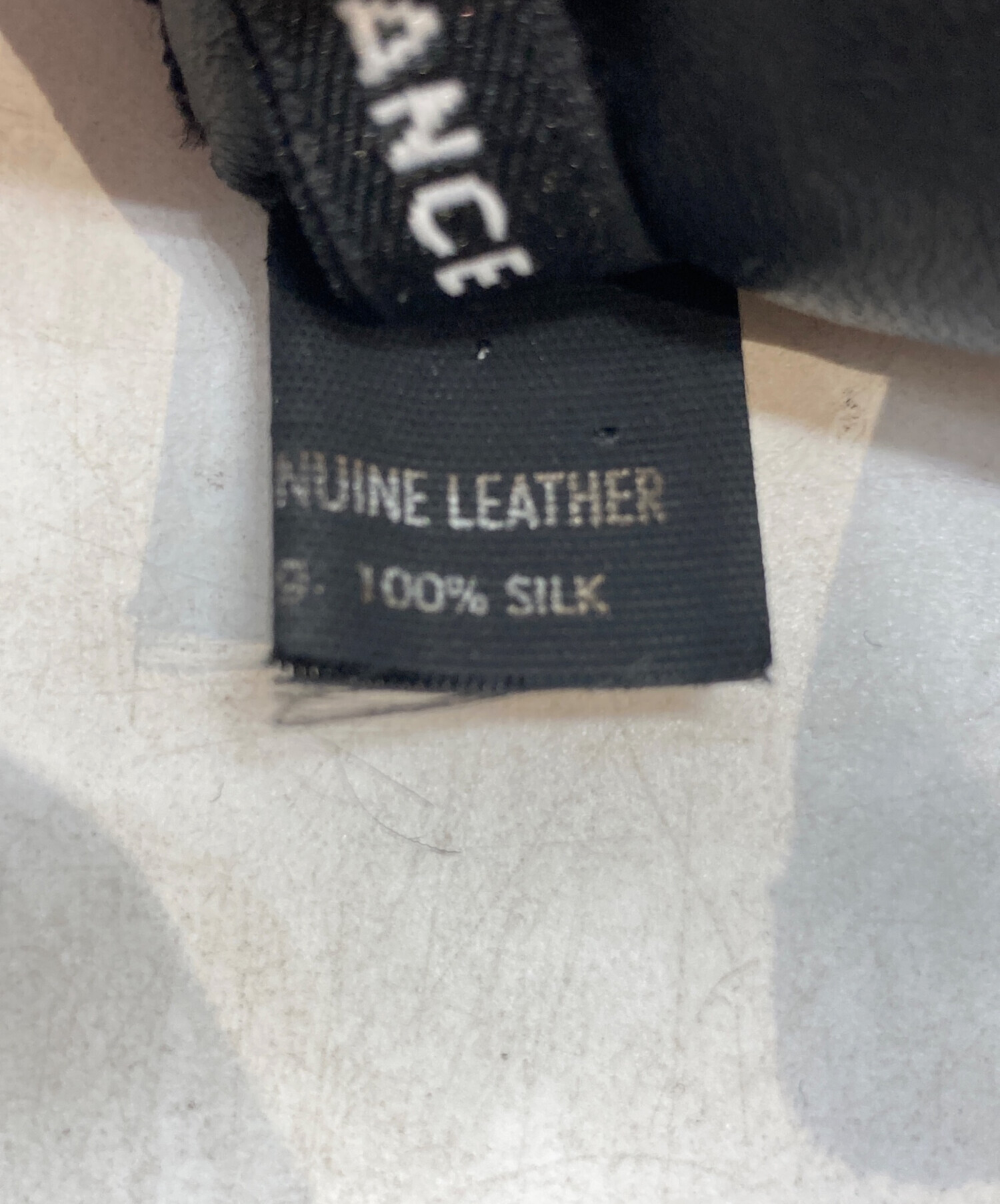 中古・古着通販】GUCCI (グッチ) ホースビット付レザーグローブ