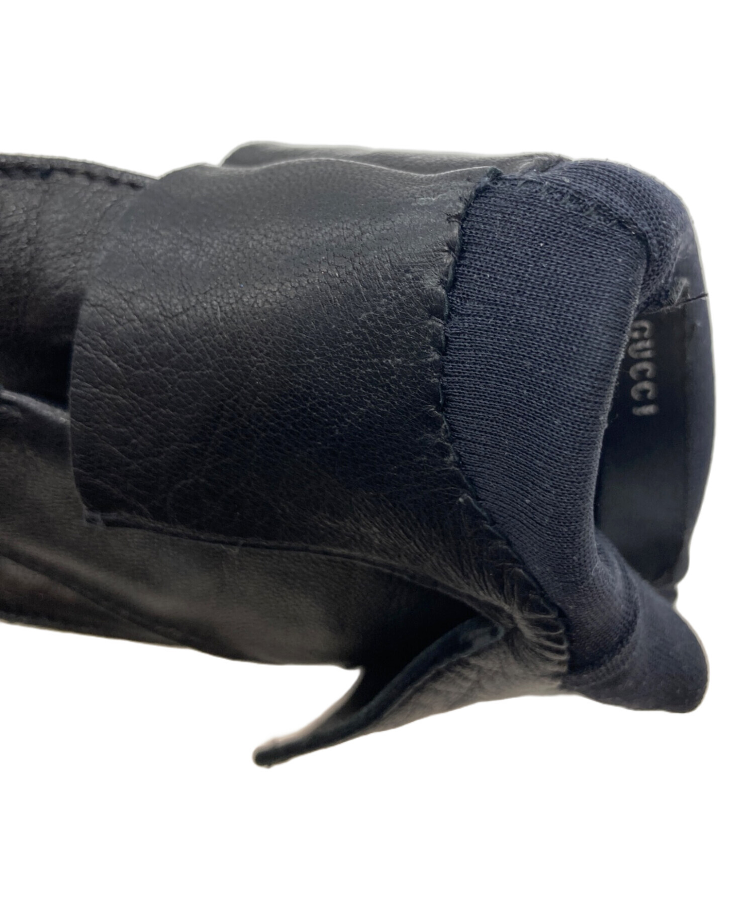 中古・古着通販】GUCCI (グッチ) ホースビット付レザーグローブ