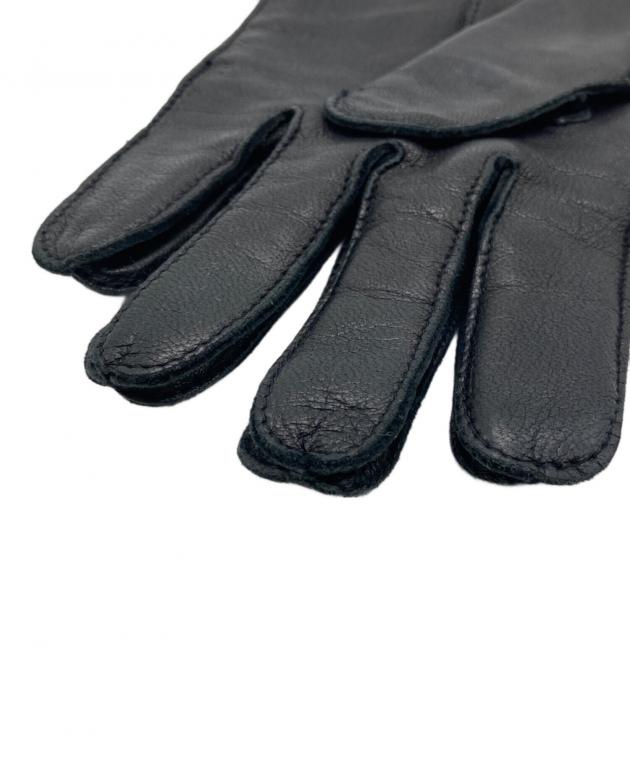 中古・古着通販】GUCCI (グッチ) ホースビット付レザーグローブ