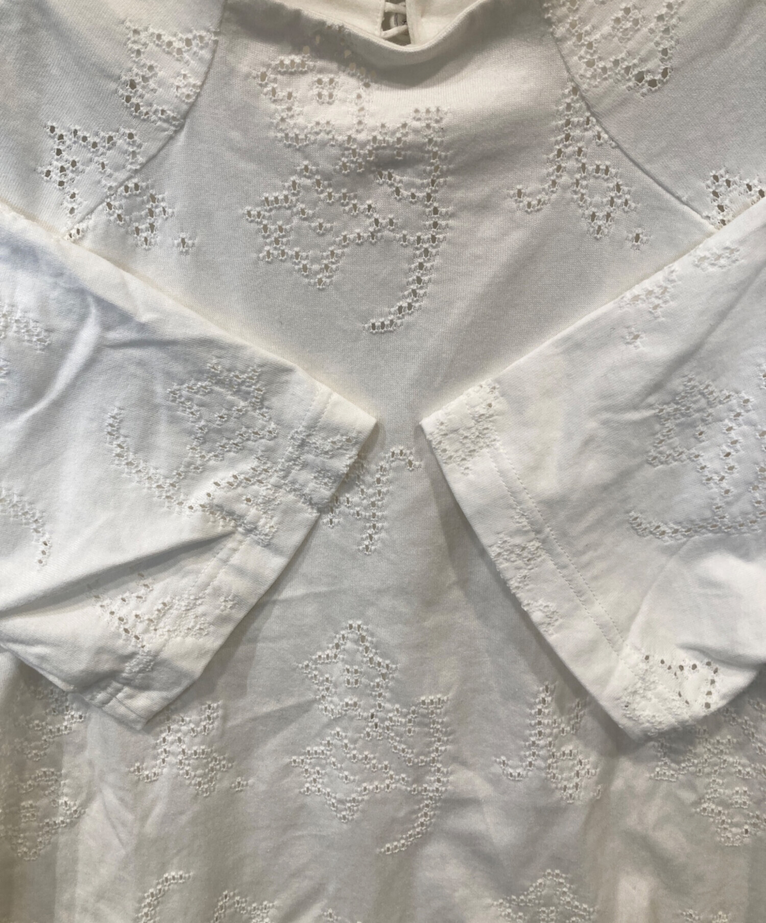 中古・古着通販】mame kurogouchi (マメクロゴウチ) Eyelet Jersey