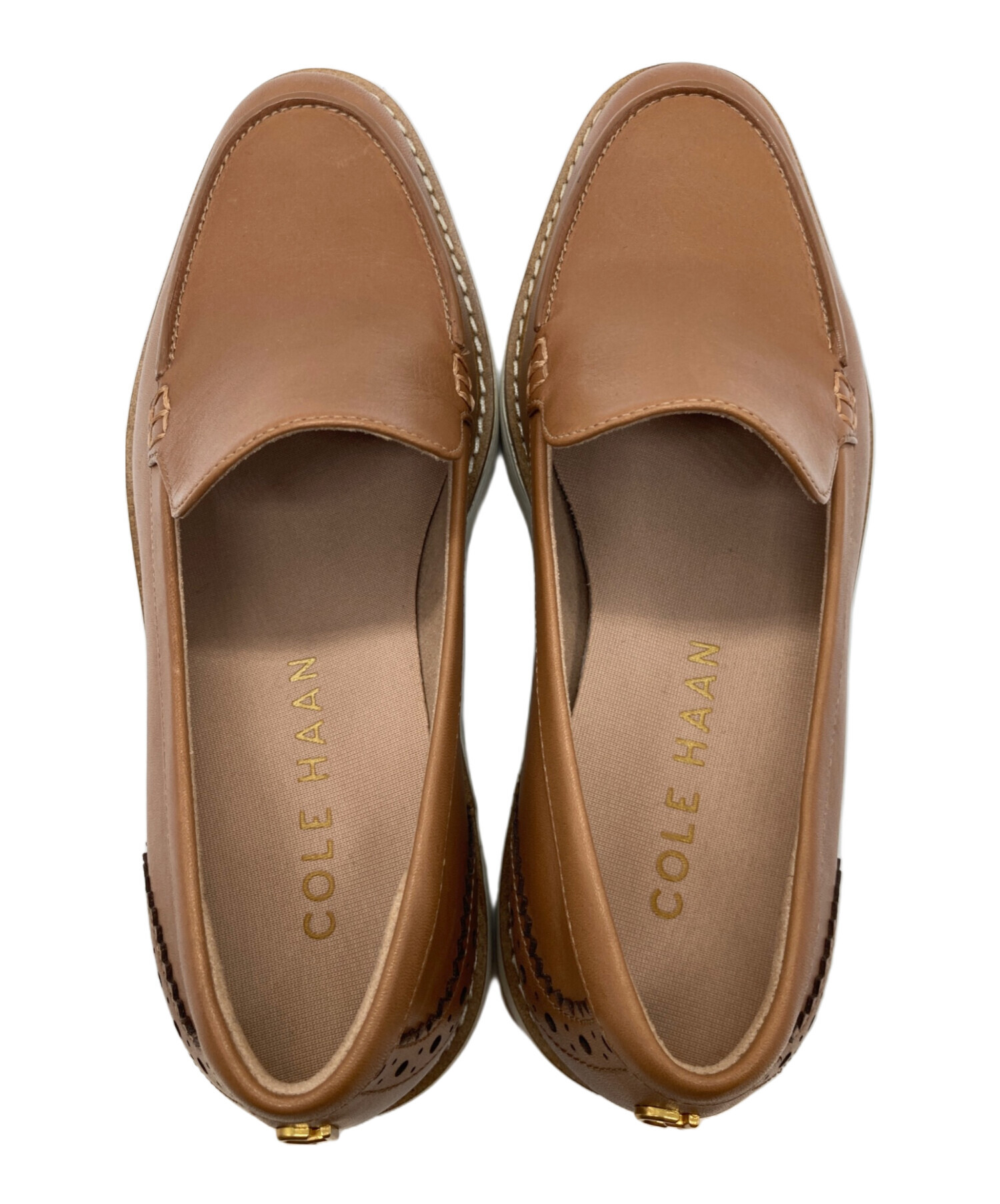 COLE HAAN ブラウン ローファー　スリッポン 中古・古着通販】COLE HAAN (コールハーン) オリジナルグランド