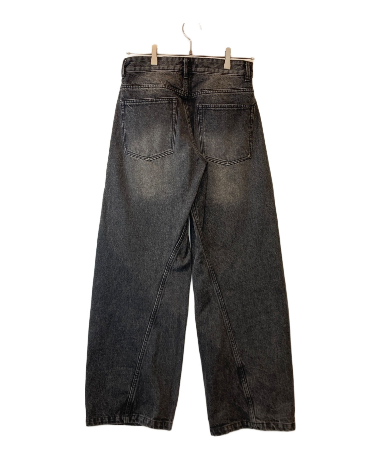 WYM LIDNM VINTAGE WASHED CURVED DENIM M WYM LIDNM | VINTAGE WASHED CURVED DENIM - Buyee, an Online Proxy