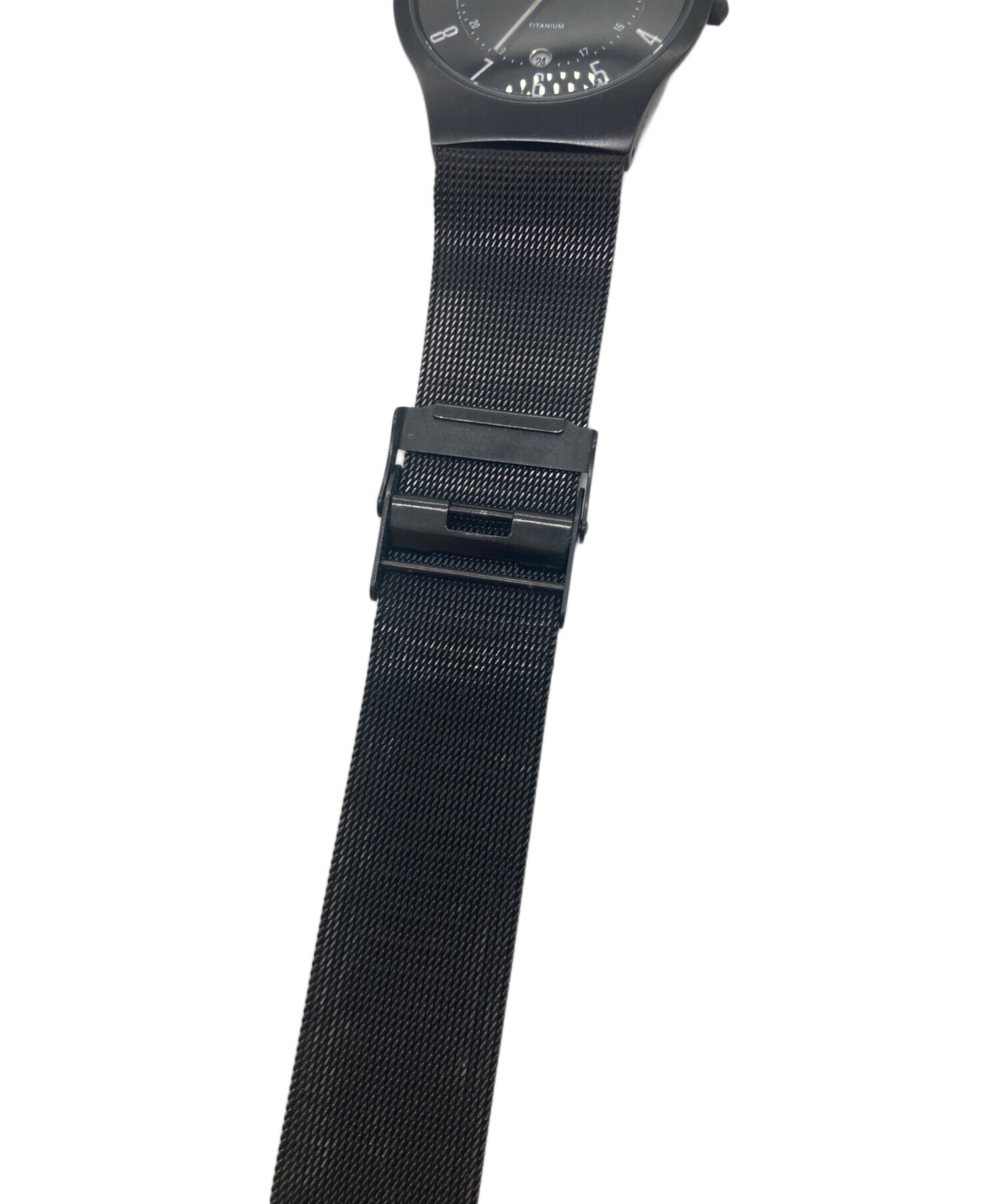 中古・古着通販】SKAGEN (スカーゲン) 腕時計 233XLTMB ブラック