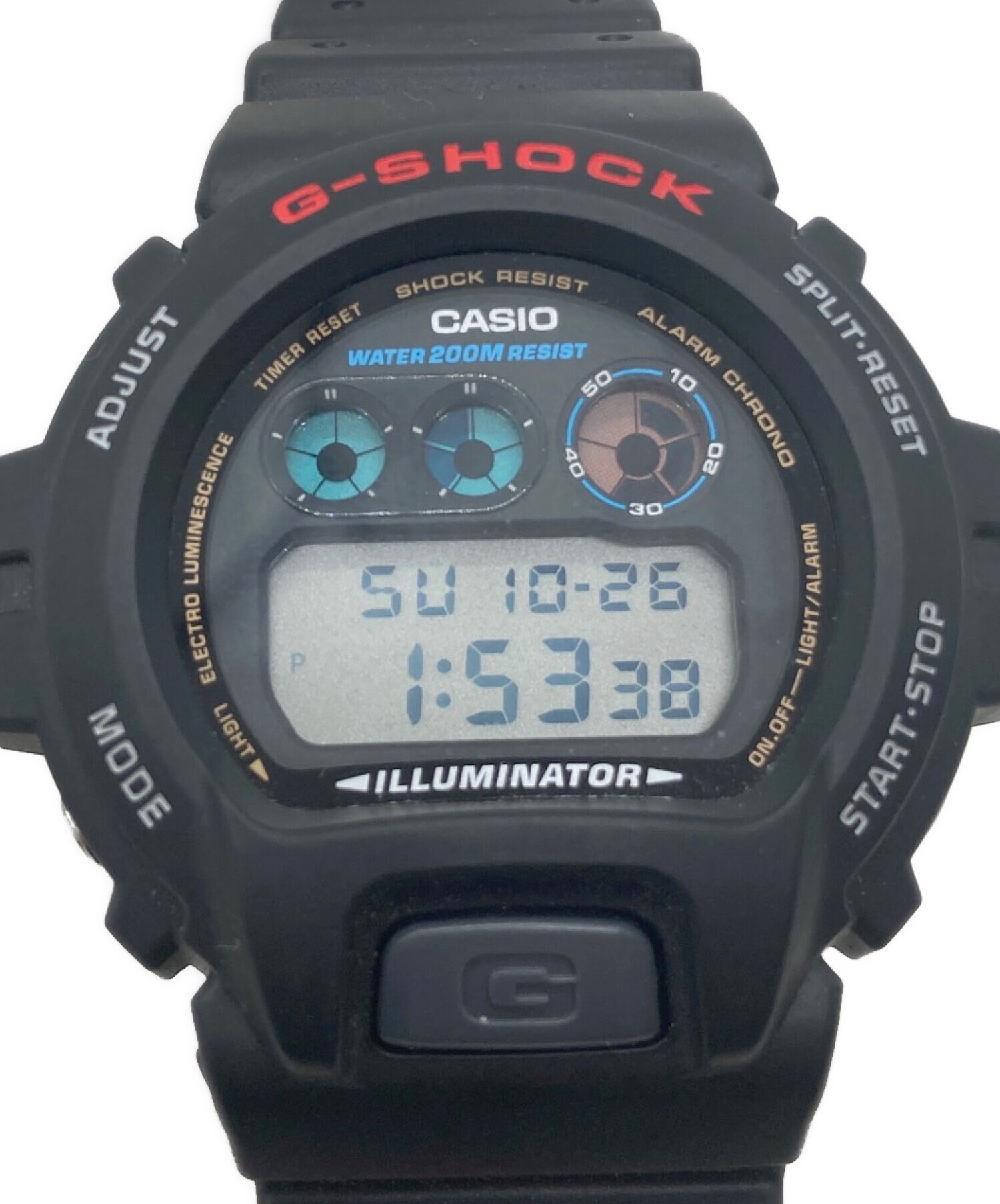 中古・古着通販】CASIO (カシオ) デジタルウォッチ DW-6900 ブラック