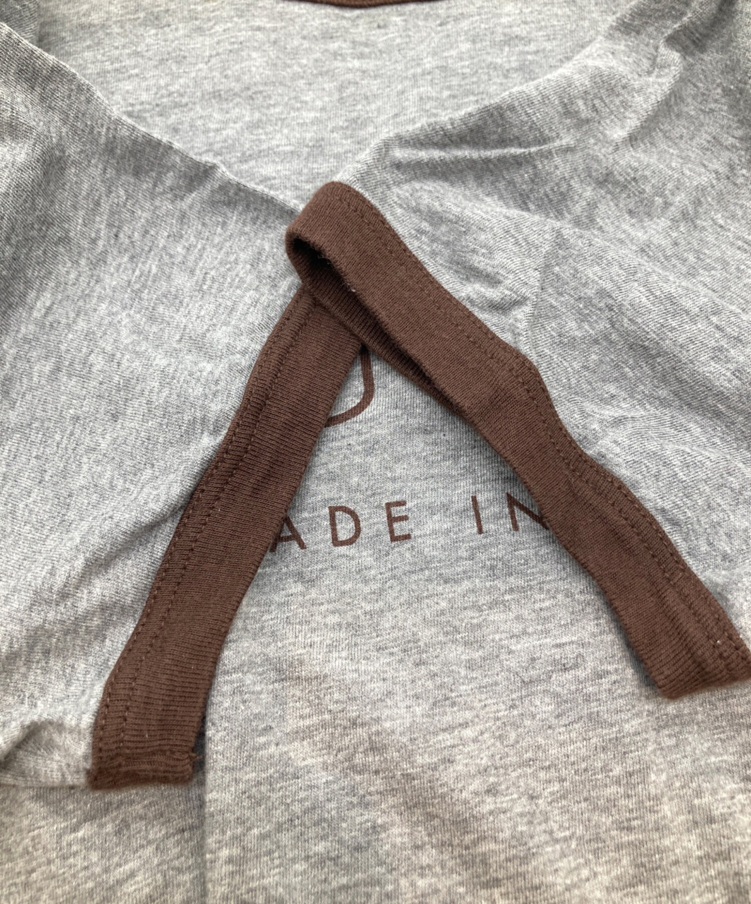 中古・古着通販】GUCCI (グッチ) リンガーTシャツ 269115 X3640 グレー