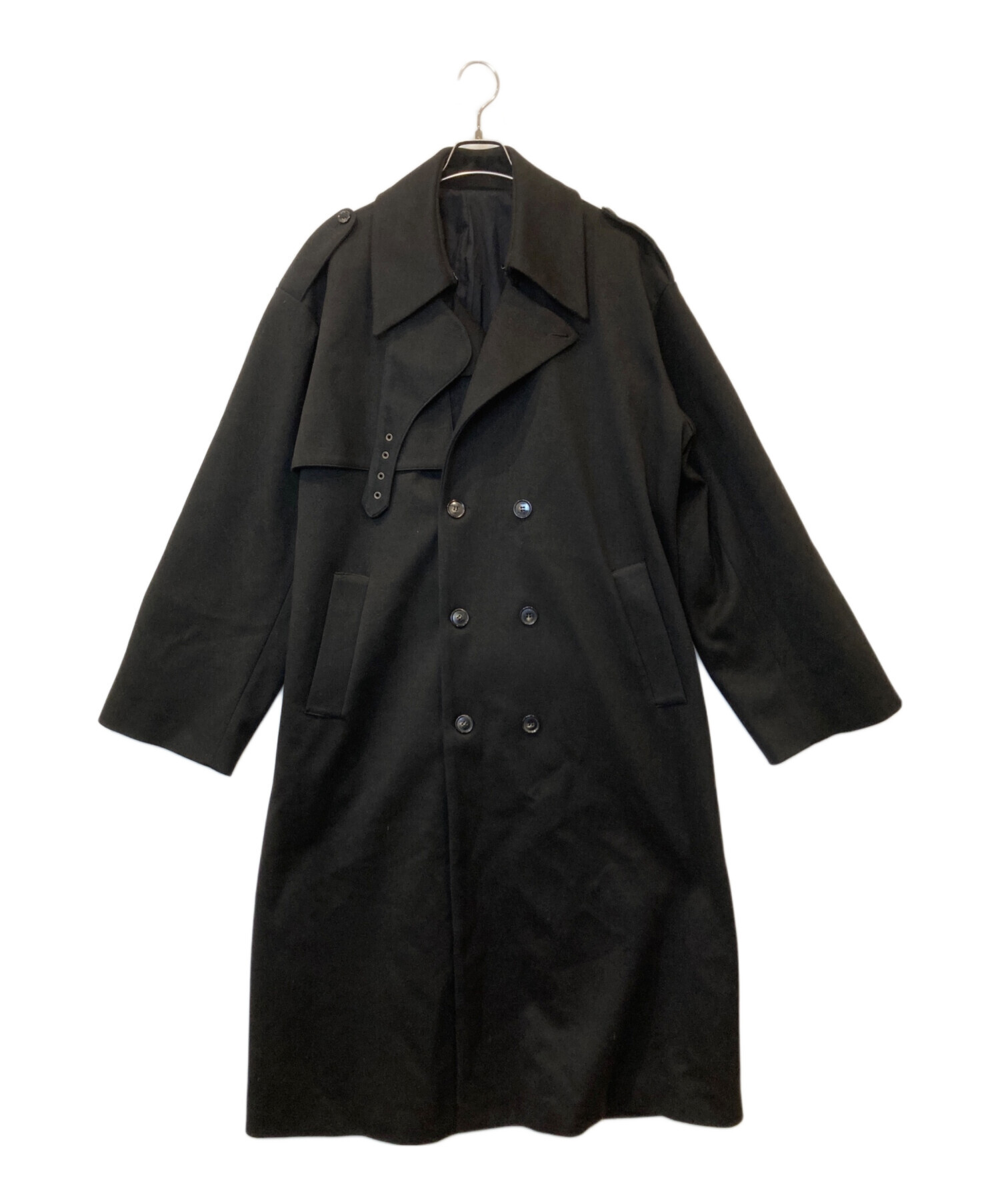 中古・古着通販】MAGNOLIA (マグノリア) トレンチコート ブラック