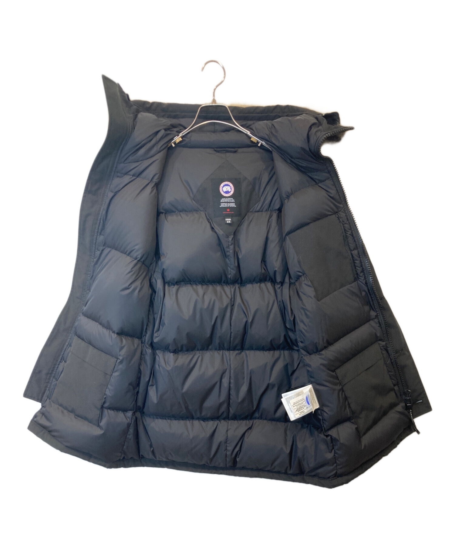 CANADA GOOSE ダウンジャケット ブラック 3426MA メンズM 中古・古着 