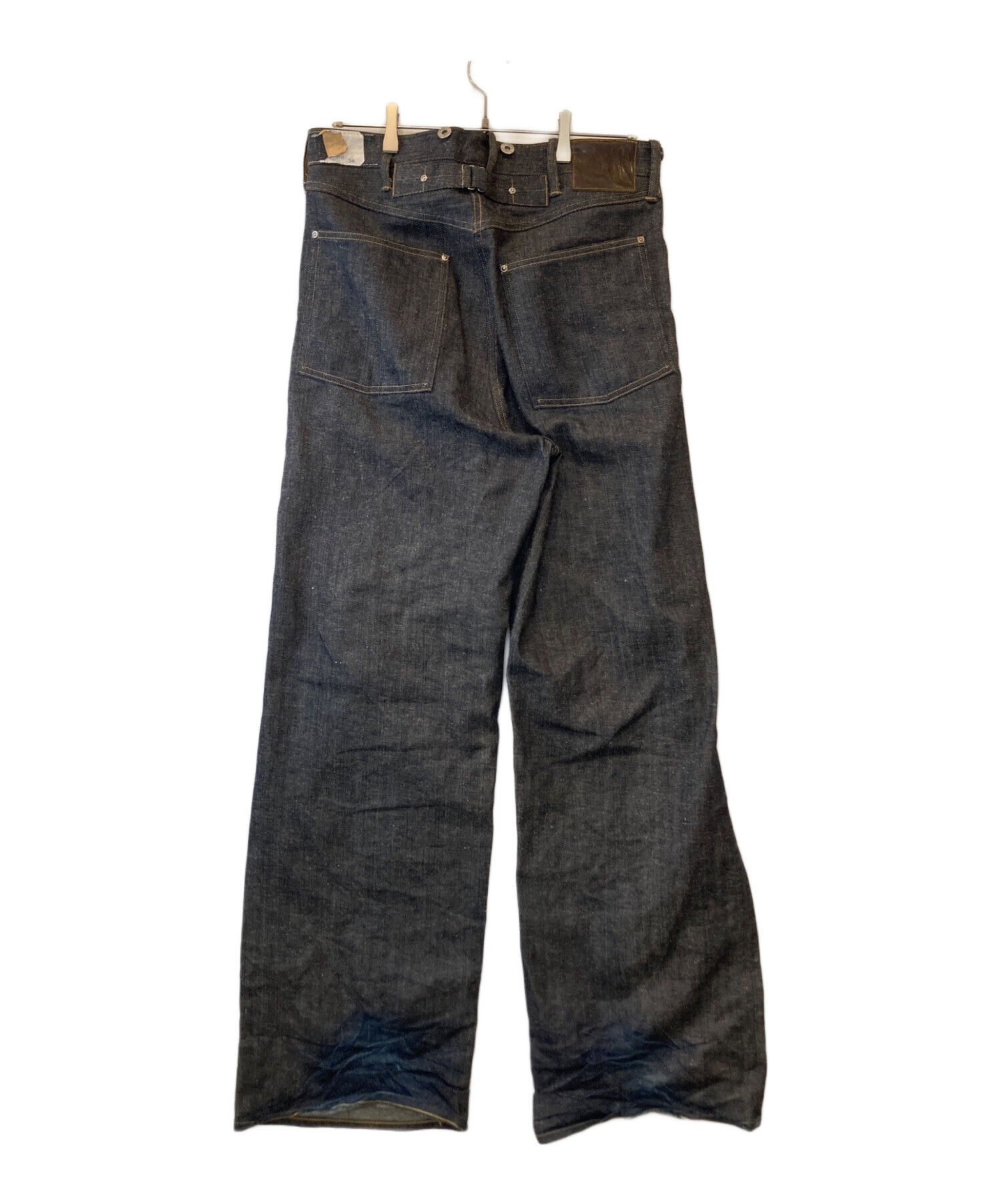 パンツ TAIGA TAKAHASHI LOT.704 size30 Taiga Takahashi(タイガタカハシ) LOT 704 DISCHARGED INDIGOデニム