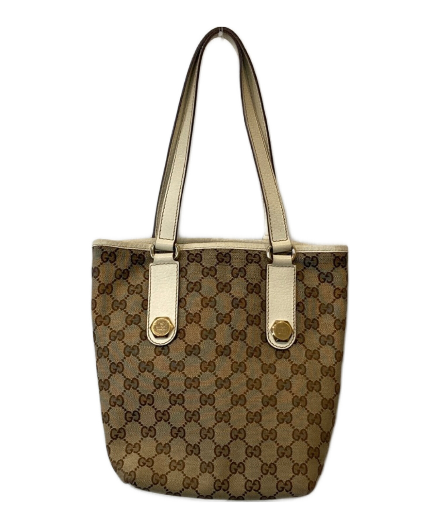 中古・古着通販】GUCCI (グッチ) GGキャンバストートバッグ 203998