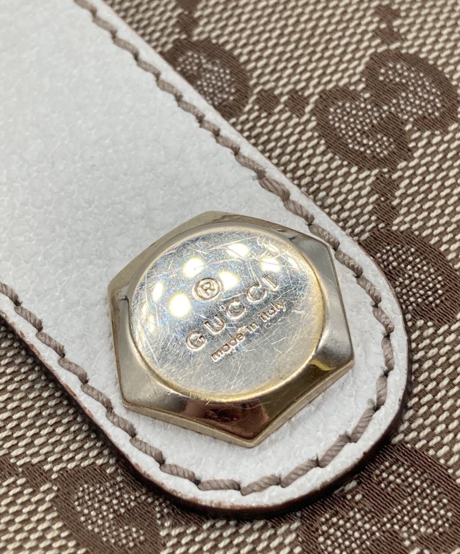 ゆうかさん グッチ 153361-203998 GGキャンバス トートバッグ 中古・古着通販】GUCCI (グッチ) GGキャンバストートバッグ 203998