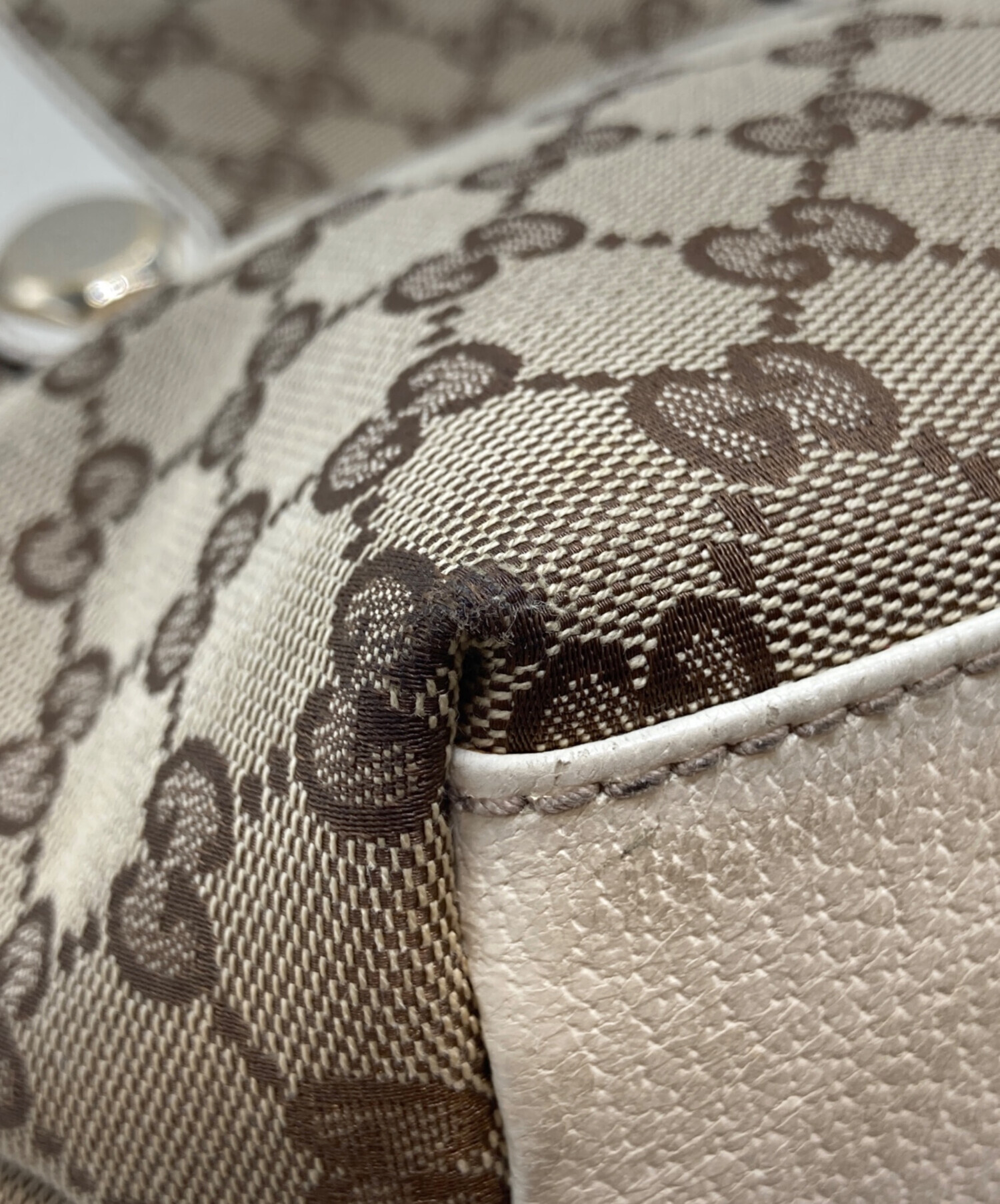 ゆうかさん グッチ 153361-203998 GGキャンバス トートバッグ 中古・古着通販】GUCCI (グッチ) GGキャンバストートバッグ 203998