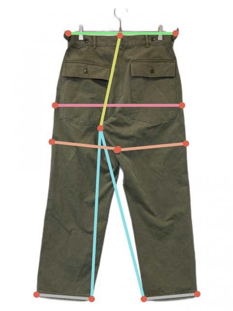 中古・古着通販】HERILL (ヘリル) US Army HBT Baker Pants 25-030-HL