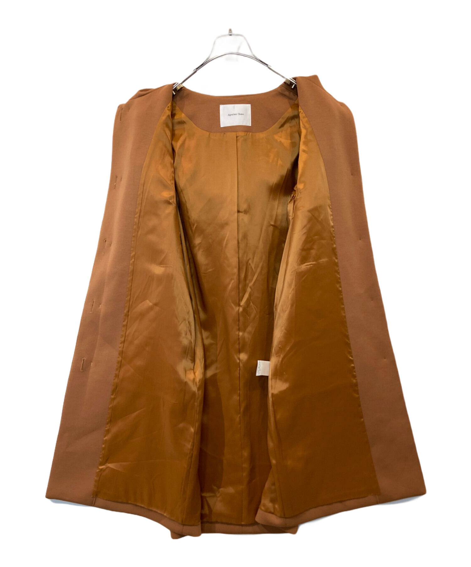 中古・古着通販】apaiser lame (アペゼラム) フーデッドコート