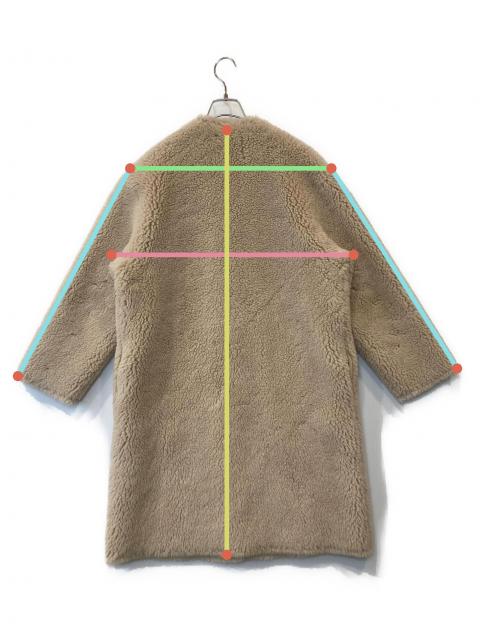 中古・古着通販】anuans (アニュアンス) ボンディングボアコート