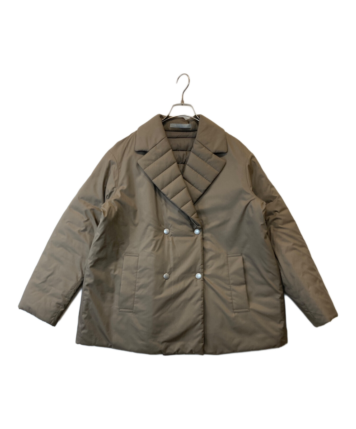 美品 セオリーリュクス 2WAYリバーシブル 中綿ロングコート定価 8.3千円 1386165140.jpg?1633525850