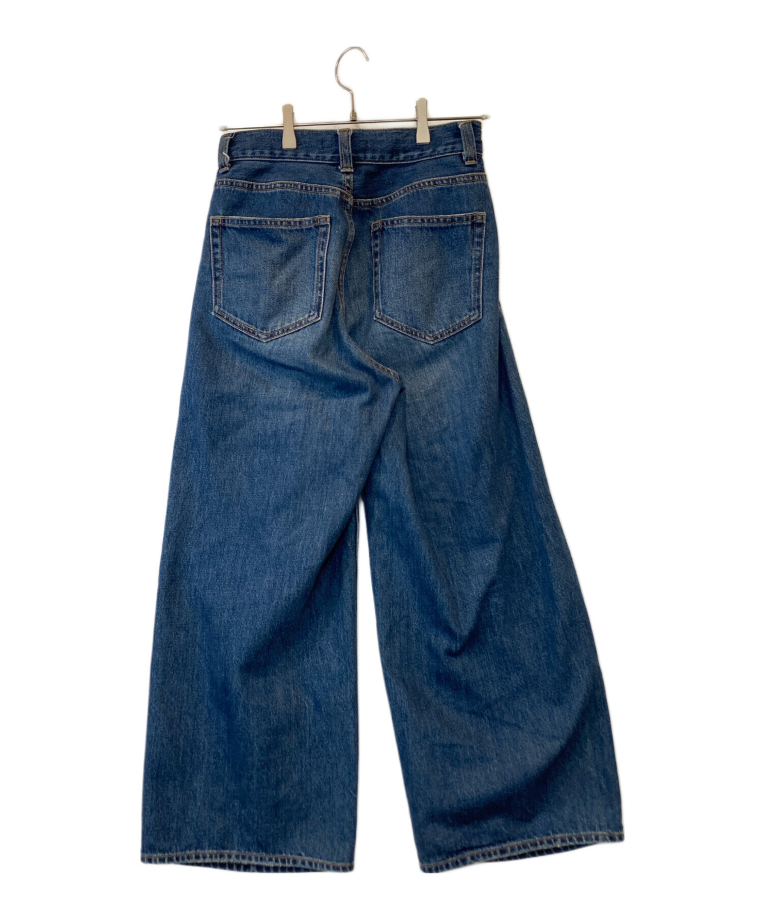 【Plage】R'IAM SUPER LOOSE デニム、34、ネイビー plage（プラージュ）の「《追加》R'IAM SUPER LOOSE デニム（デニム