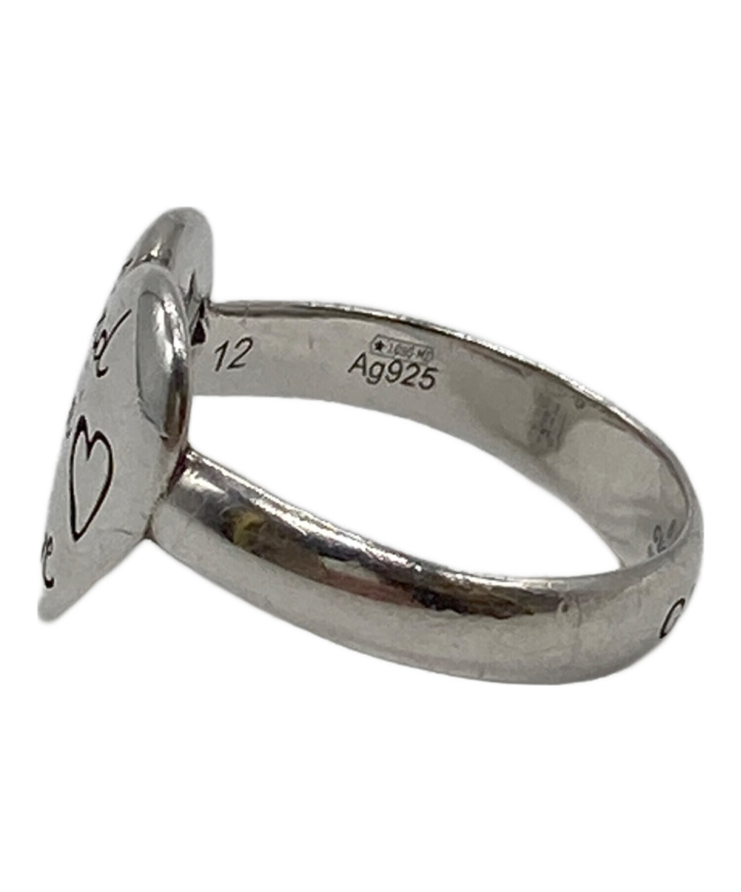 GUCCI Blind for LOVE リング 10号 中古・古着通販GUCCI (グッチ
