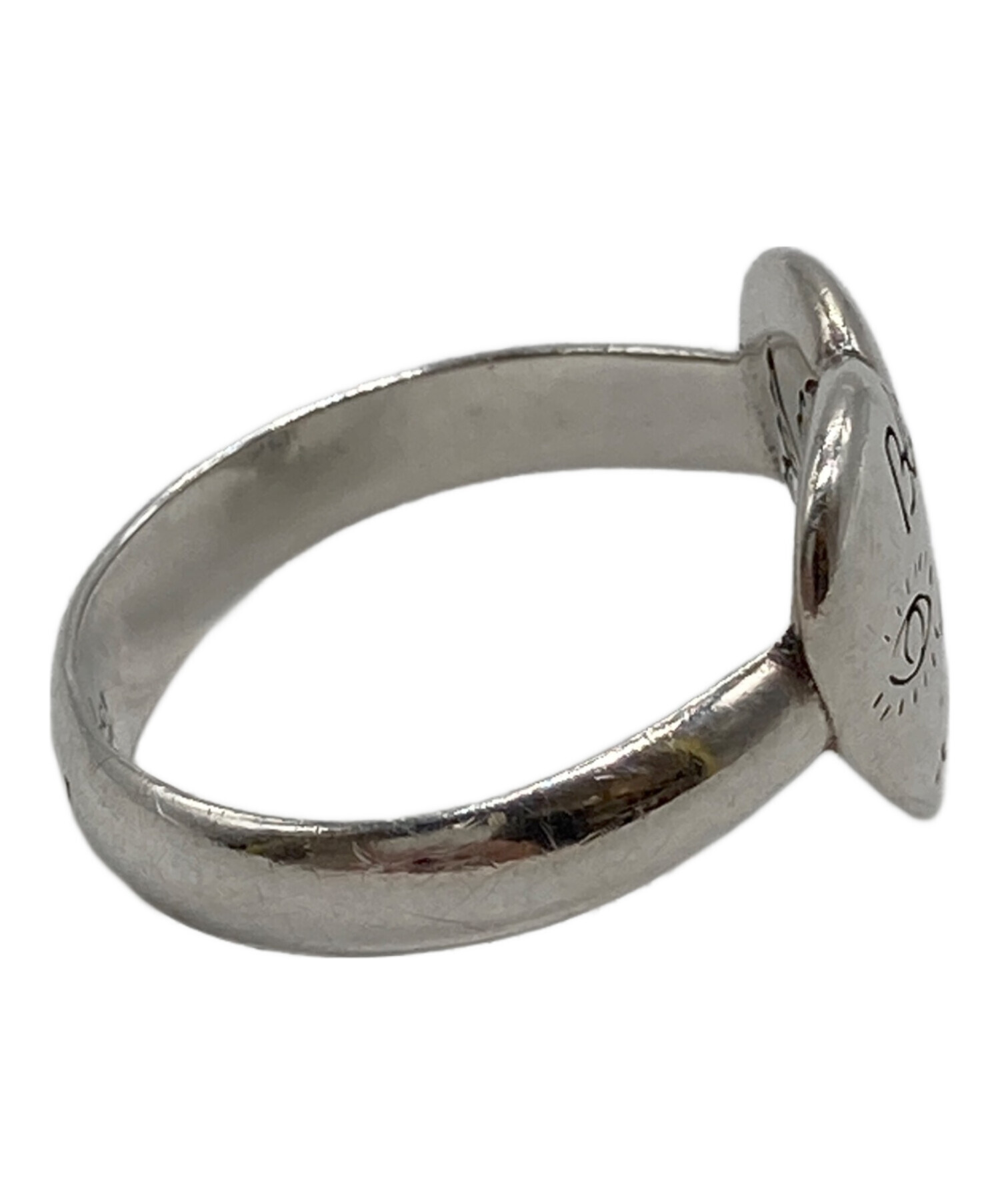 中古・古着通販】GUCCI (グッチ) Blind For Love RING シルバー サイズ 