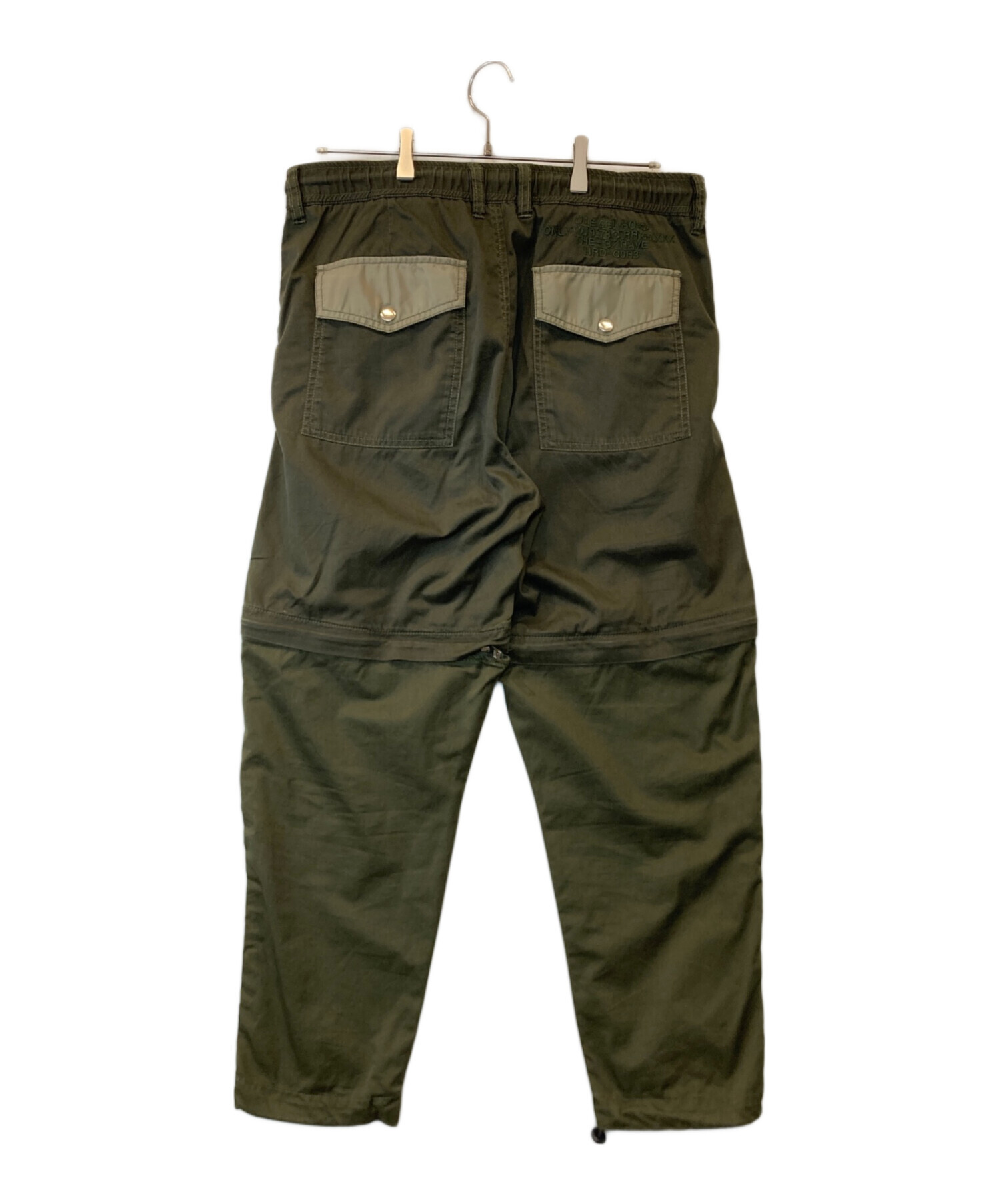 中古・古着通販】DIESEL (ディーゼル) ディタッチャブル パンツ カーキ 