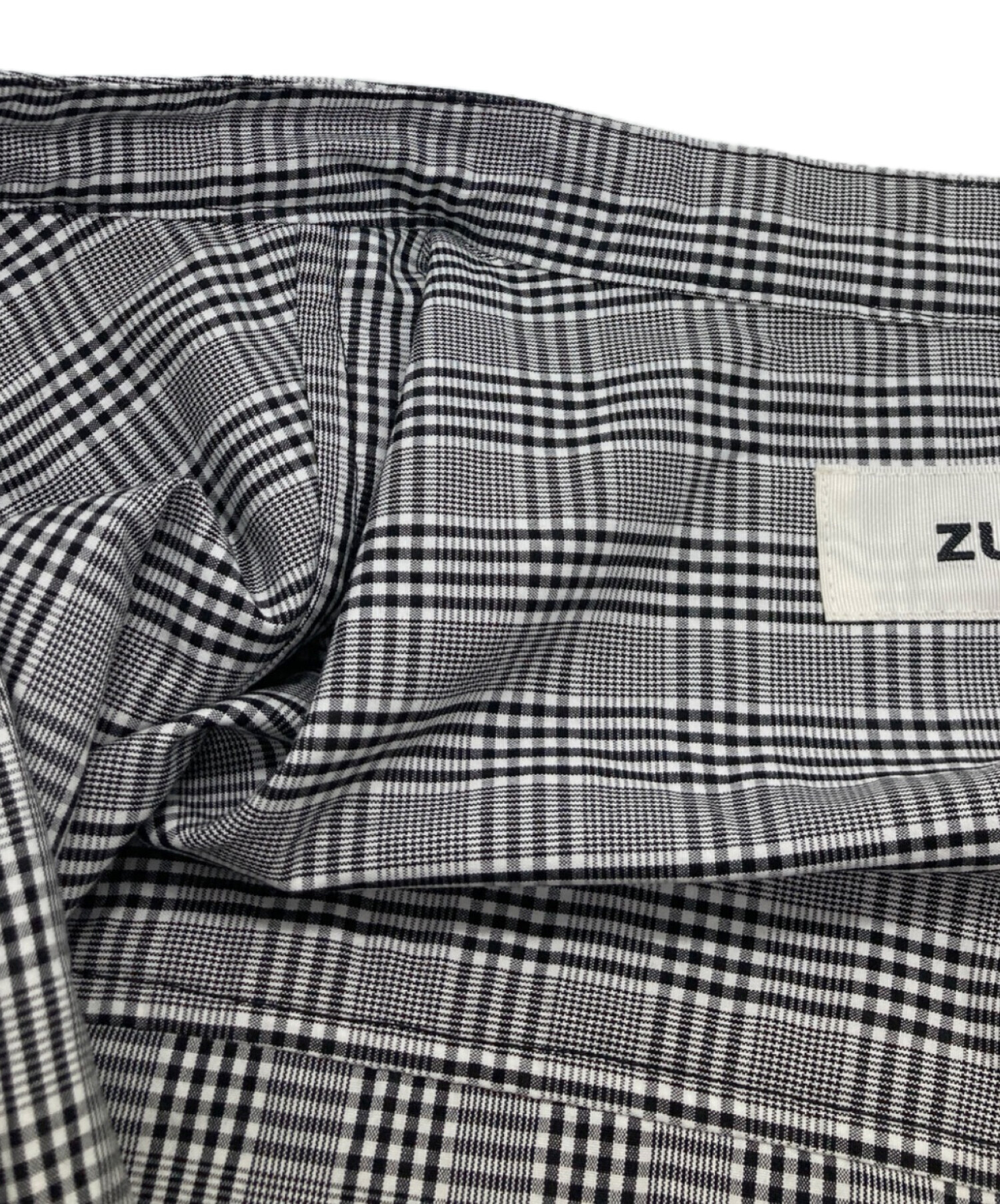 中古・古着通販】ZUCCA (ズッカ) シャツドッキング/ワンピース 