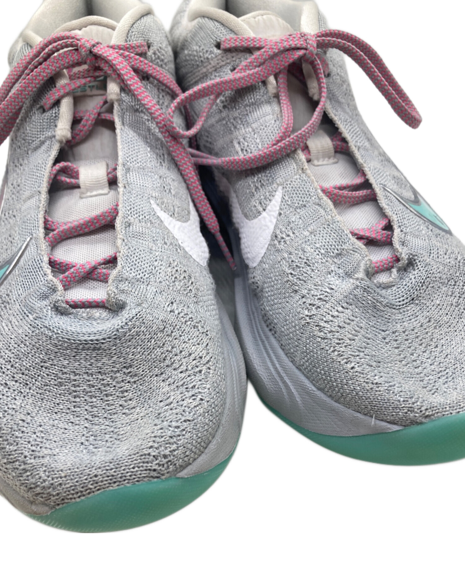 NIKE ナイキ　GTハッスル3 ピンク　グレー　シルバー　ホワイト　白 中古・古着通販】NIKE (ナイキ) G.T.ハッスル 3 EP FV5952-006