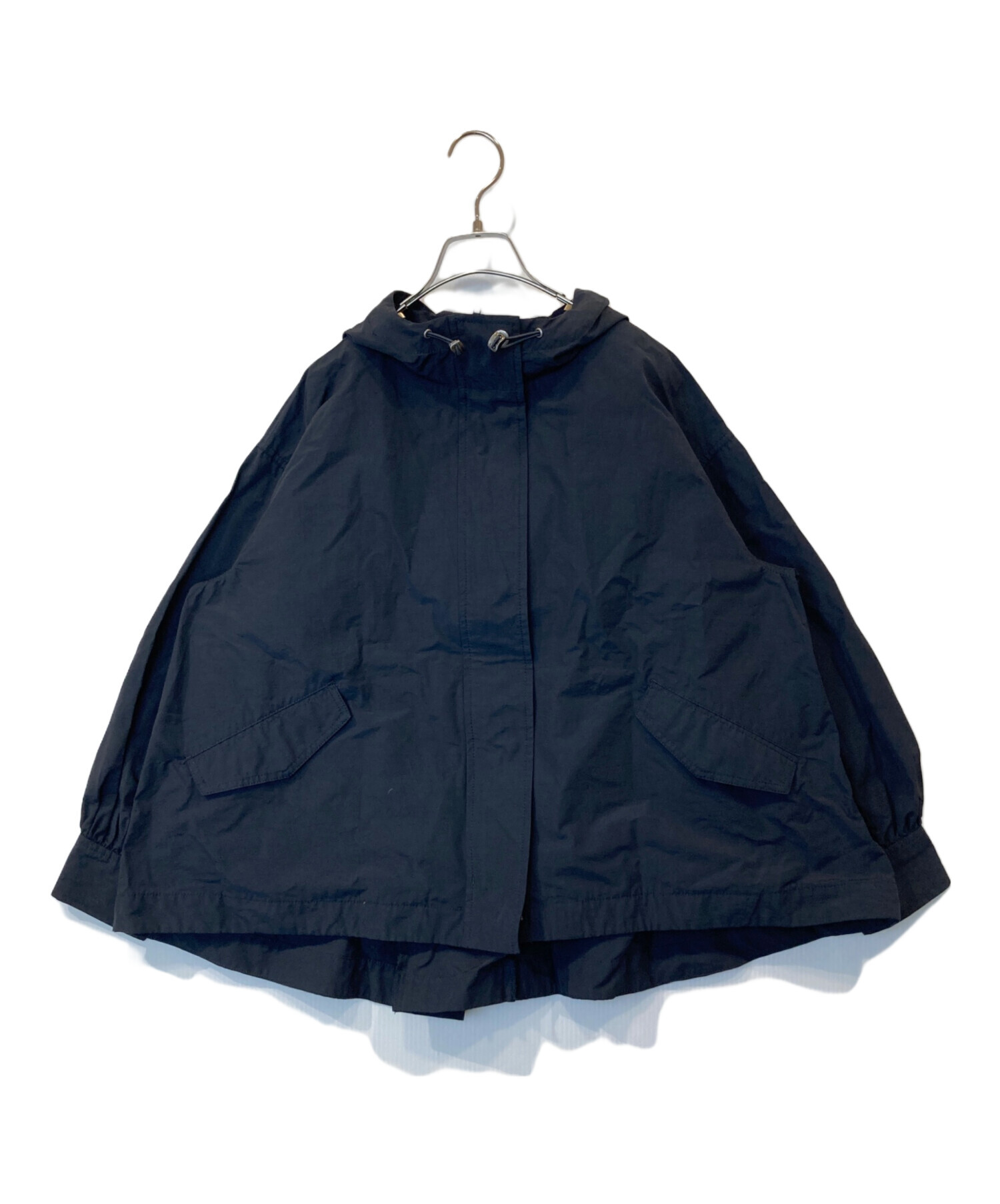 Ray BEAMS レイビームス オーバーサイズフレアピーコート ネイビー Ray BEAMS レイビームス オーバーサイズフレアピーコート ネイビー