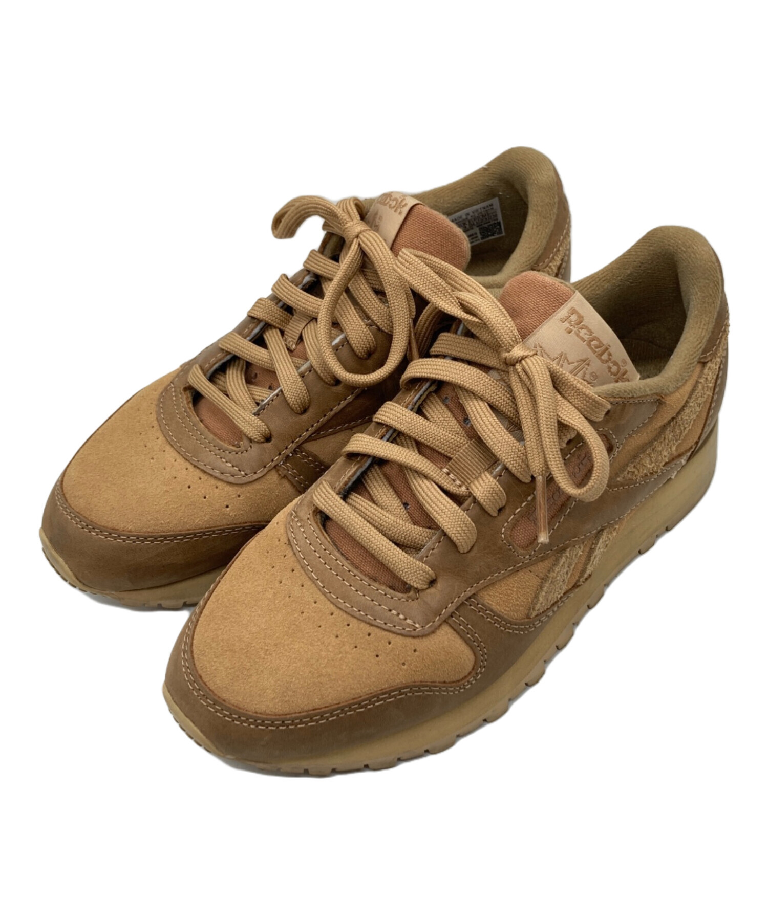 中古・古着通販】REEBOK (リーボック) CLASSIC LEATHER ブラウン 