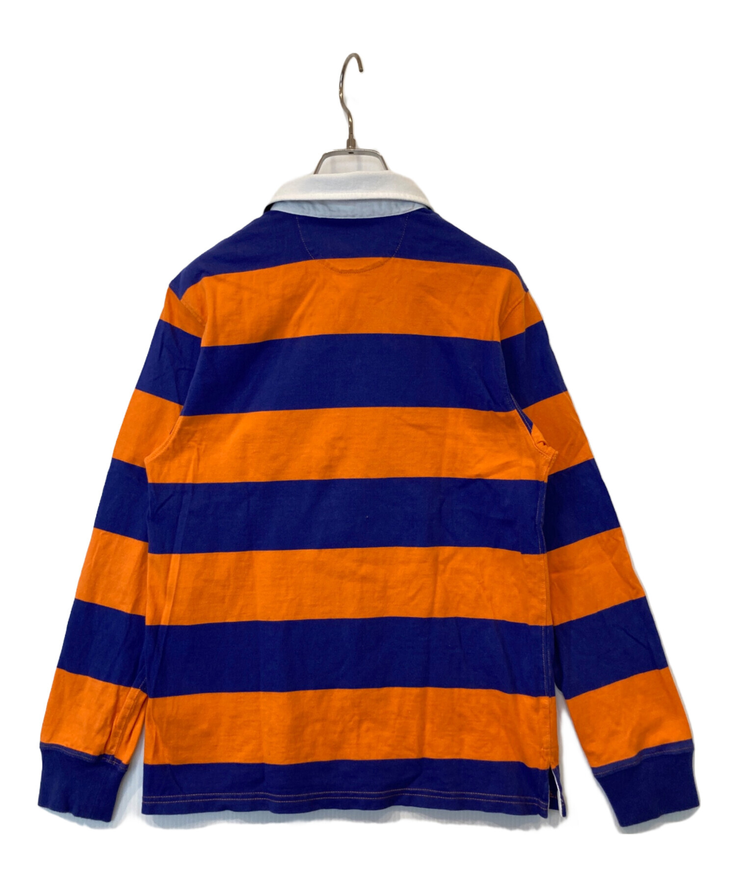 【未使用】ポロラルフローレン　ラガーシャツ ストライプ　Mサイズ 中古・古着通販】POLO RALPH LAUREN (ポロ・ラルフローレン) ラガー