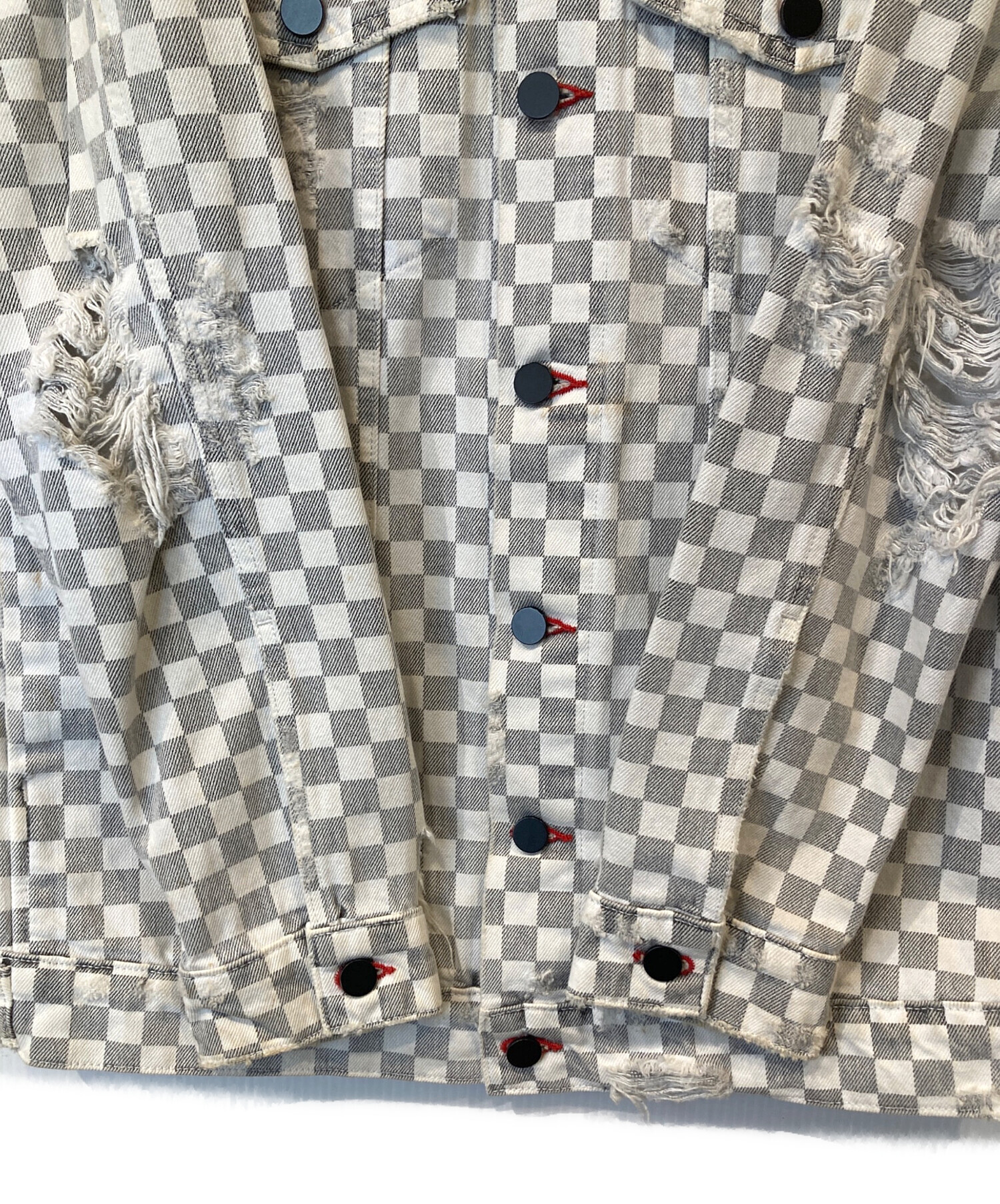 中古・古着通販】ALEXANDER WANG (アレキサンダー・ワン) ダメージ 