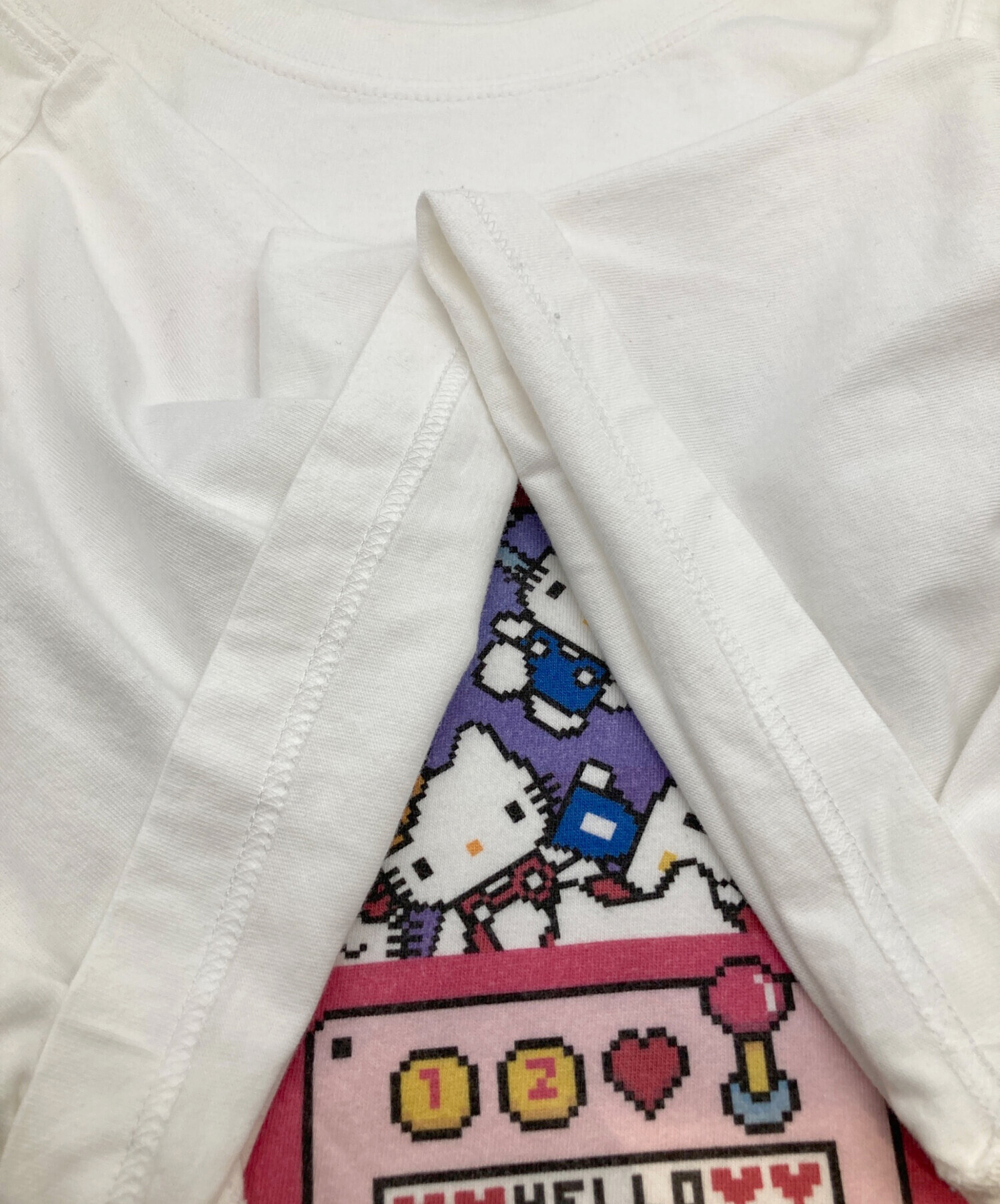 未使用　LiSA×Candy Stripper Tシャツ　ホワイト 中古・古着通販】Candy Stripper (キャンディーストリッパー) プリント