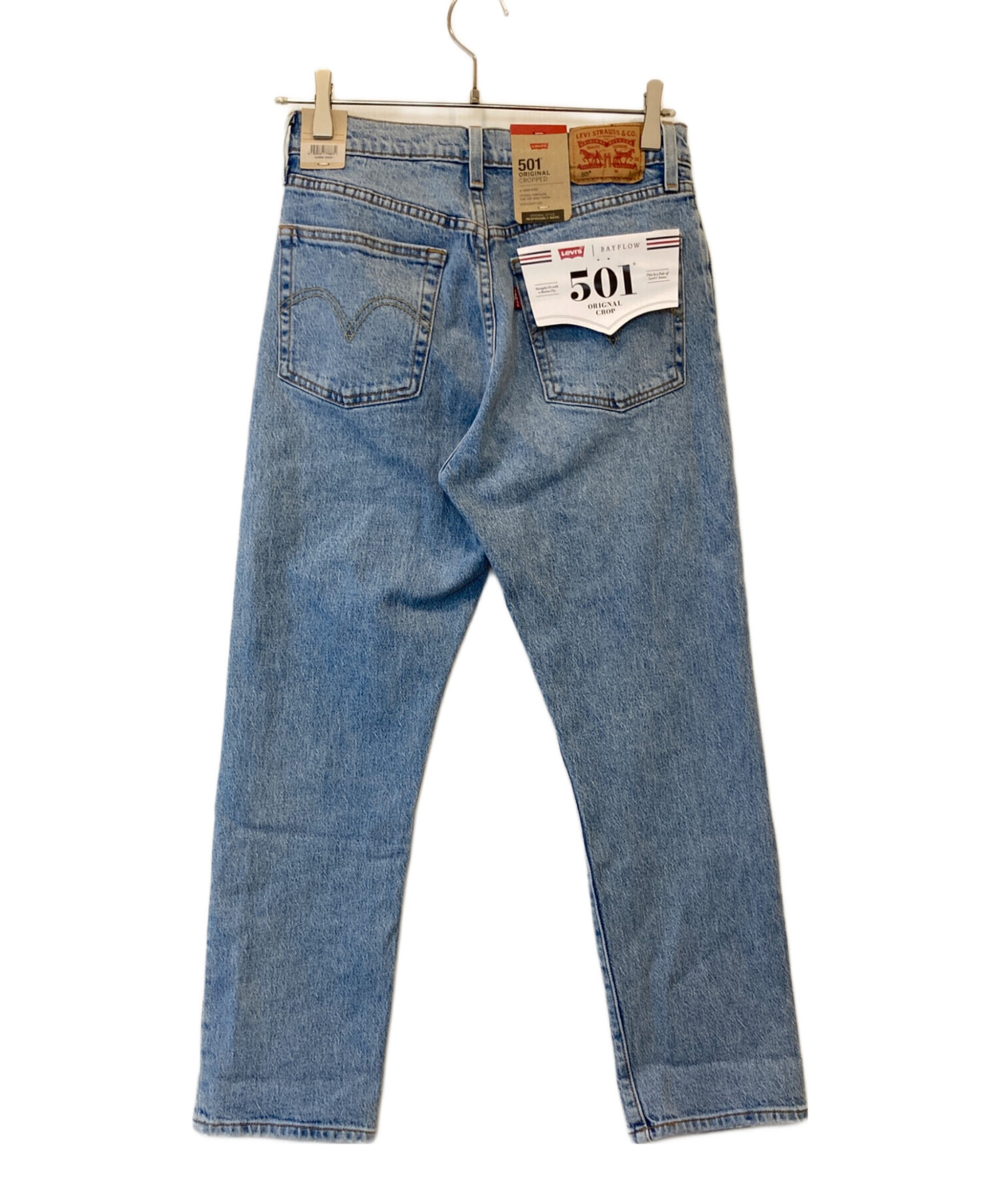 中古・古着通販】LEVI'S (リーバイス) 501 CROP ジーンズ ライト